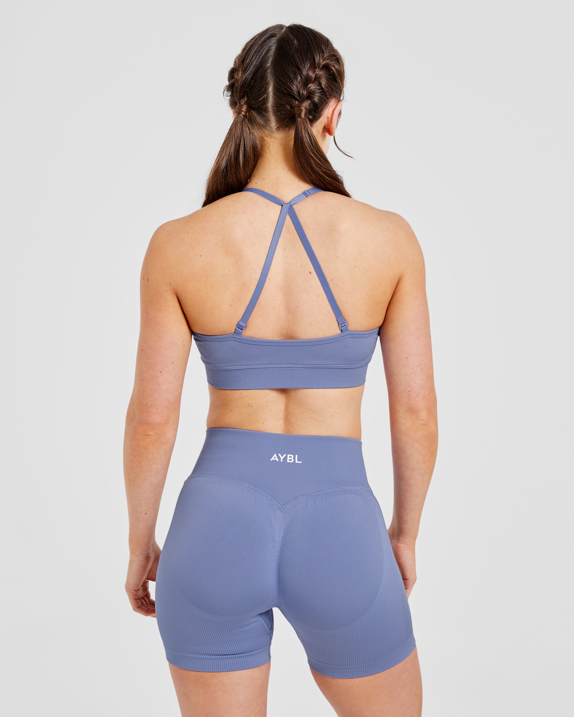 Adapt Seamless Sports Bra - Iris Blue