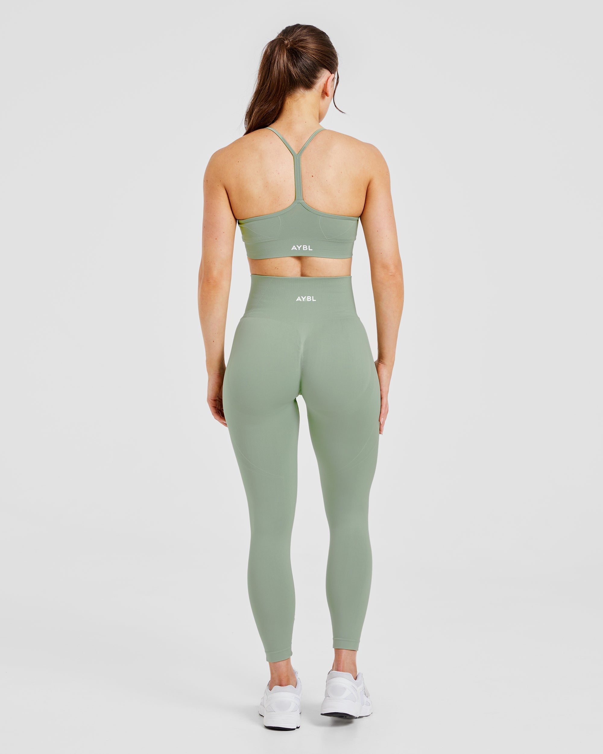 Empower Seamless Leggings - Grove Green