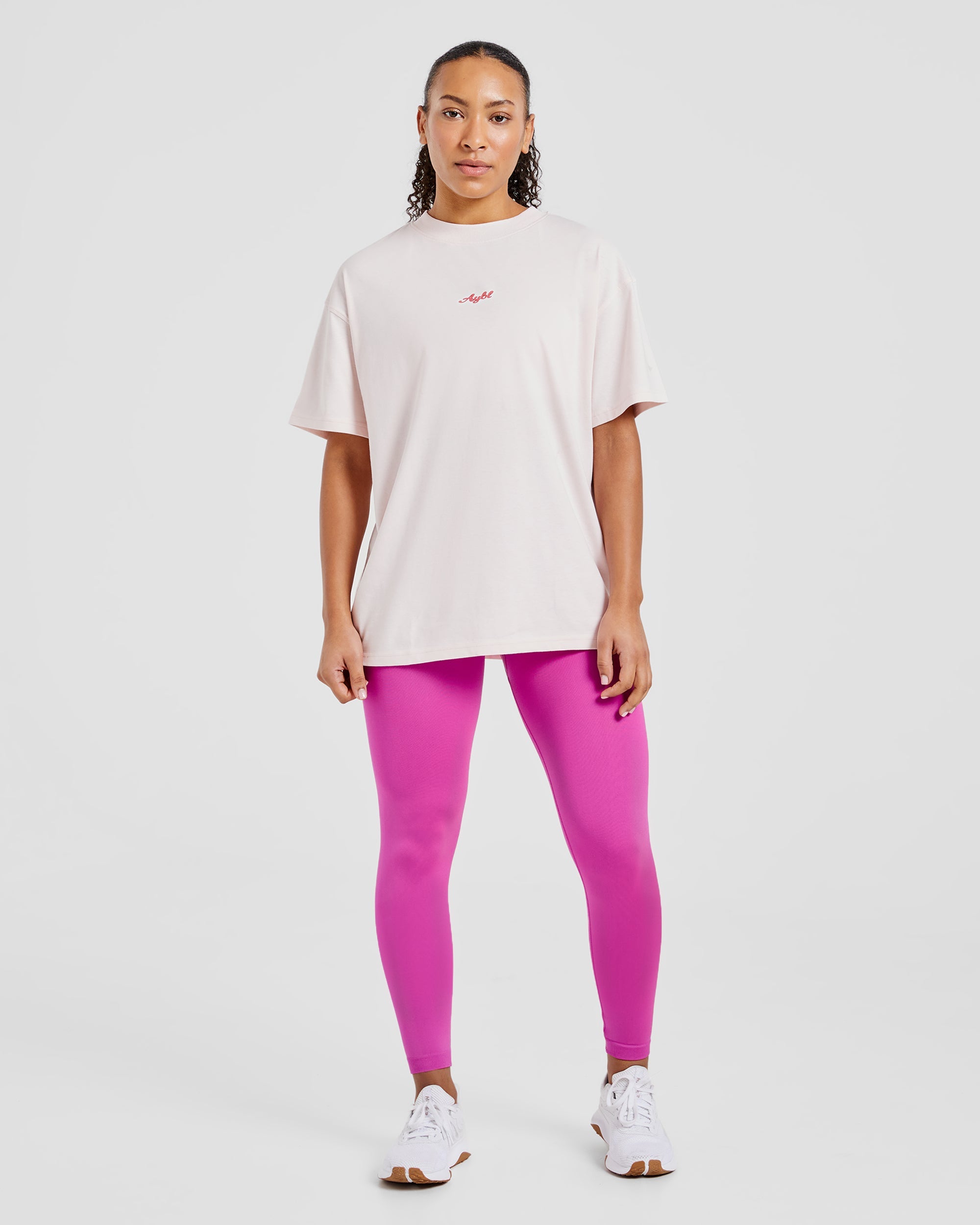 Swolemate Oversized T Shirt - Pink