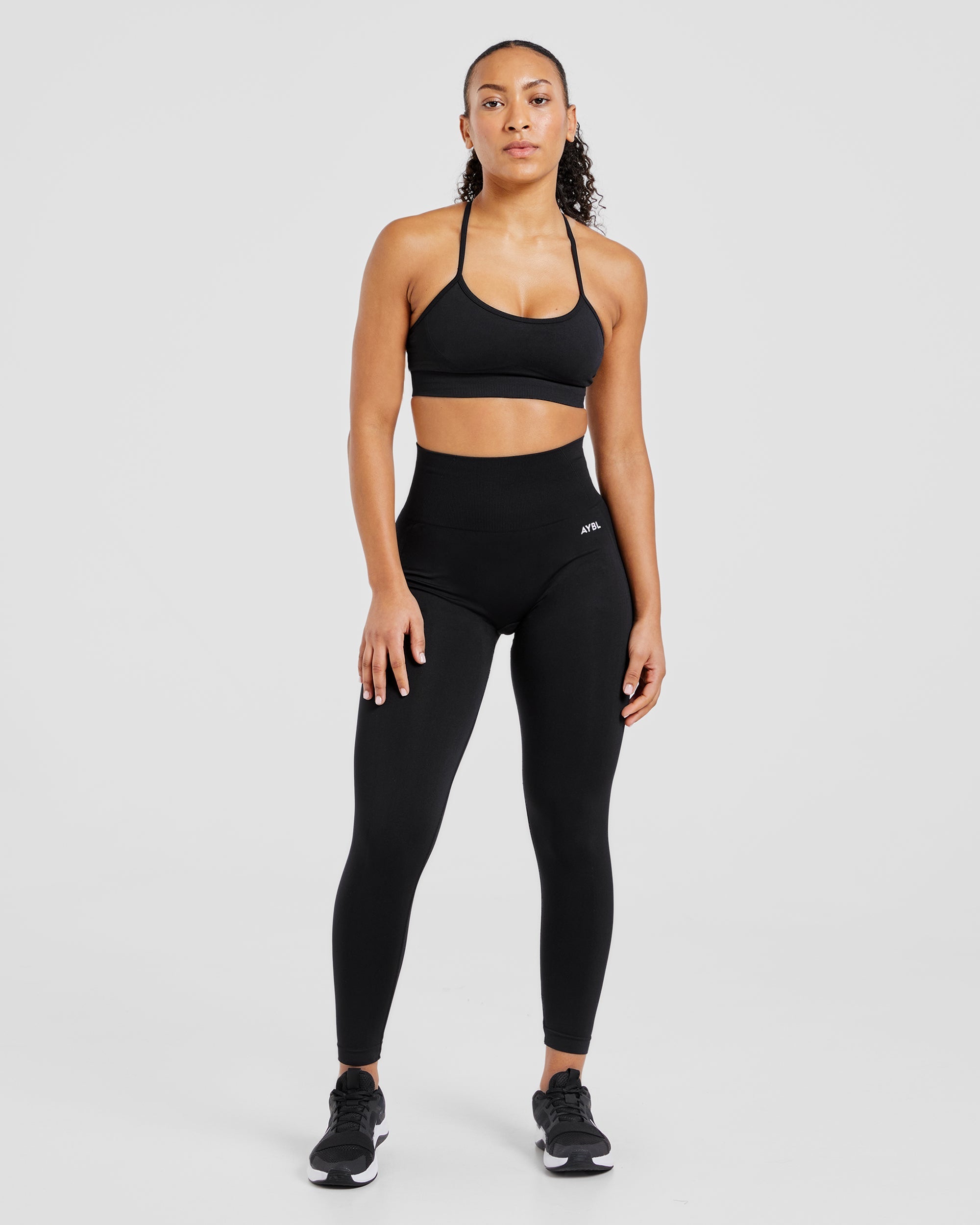 Soutien-gorge de sport sans couture Empower - Noir