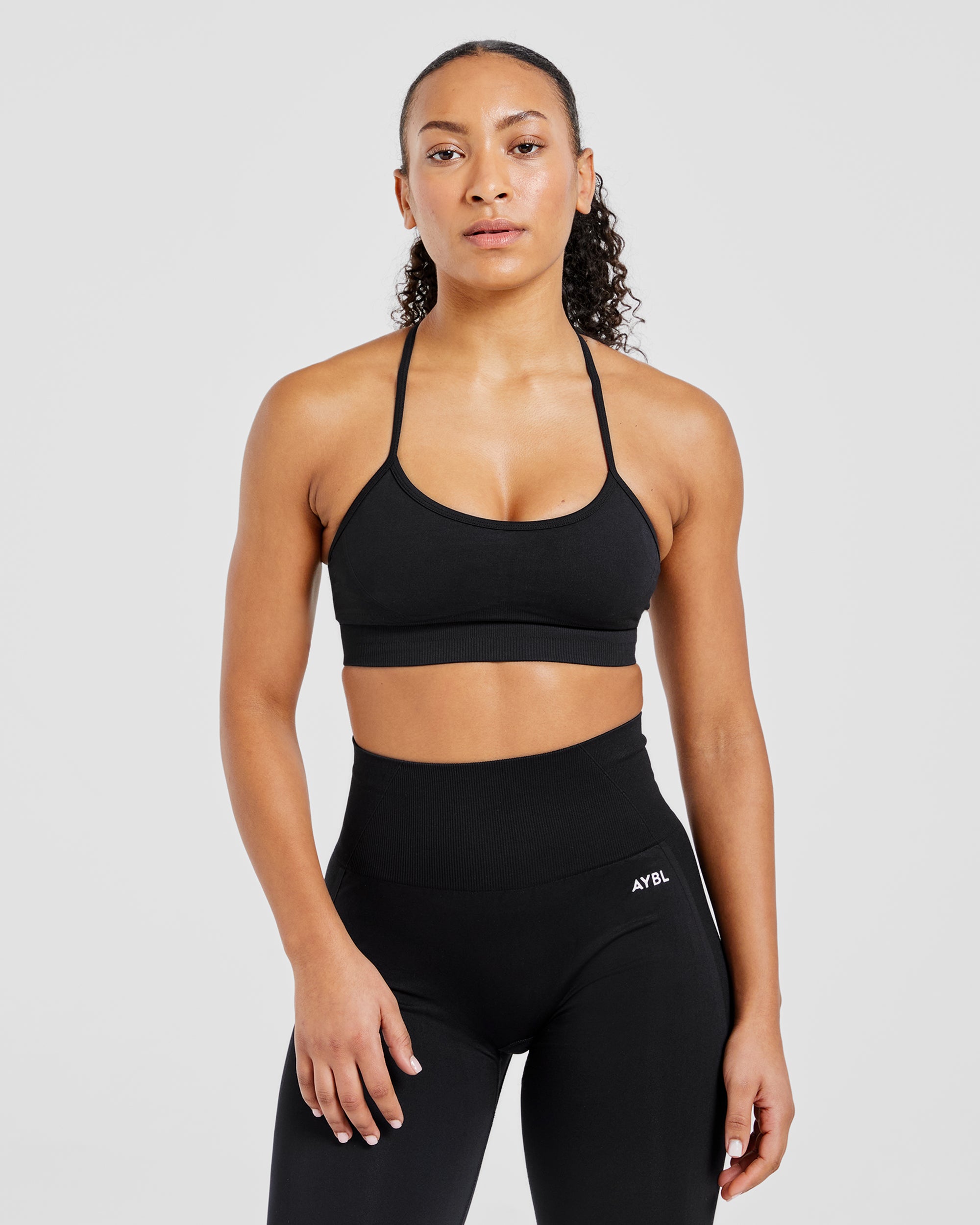 Soutien-gorge de sport sans couture Empower - Noir