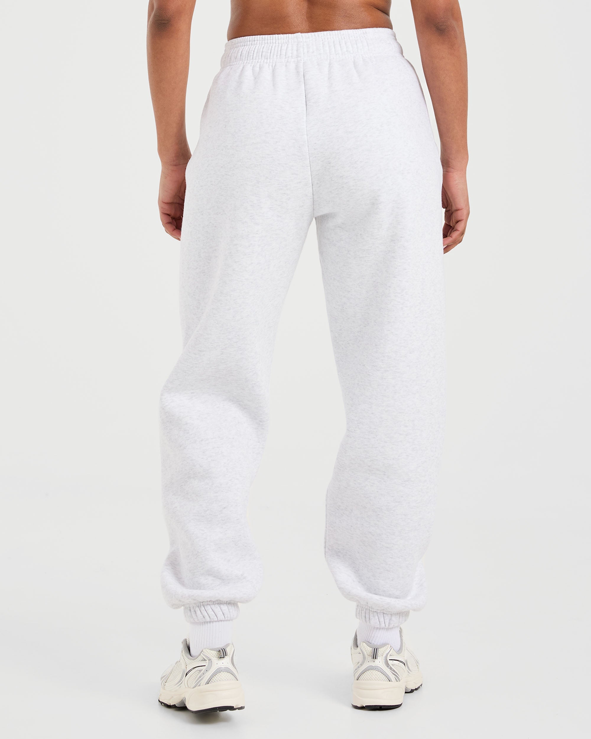 Classic Plush Oversized Joggers - Heather Grey