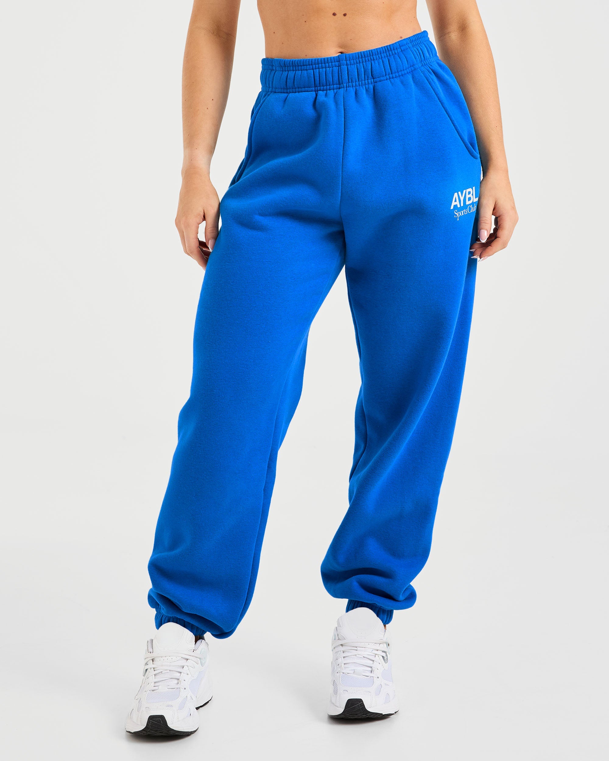 AYBL Sports Club Oversized Joggers - Cobalt