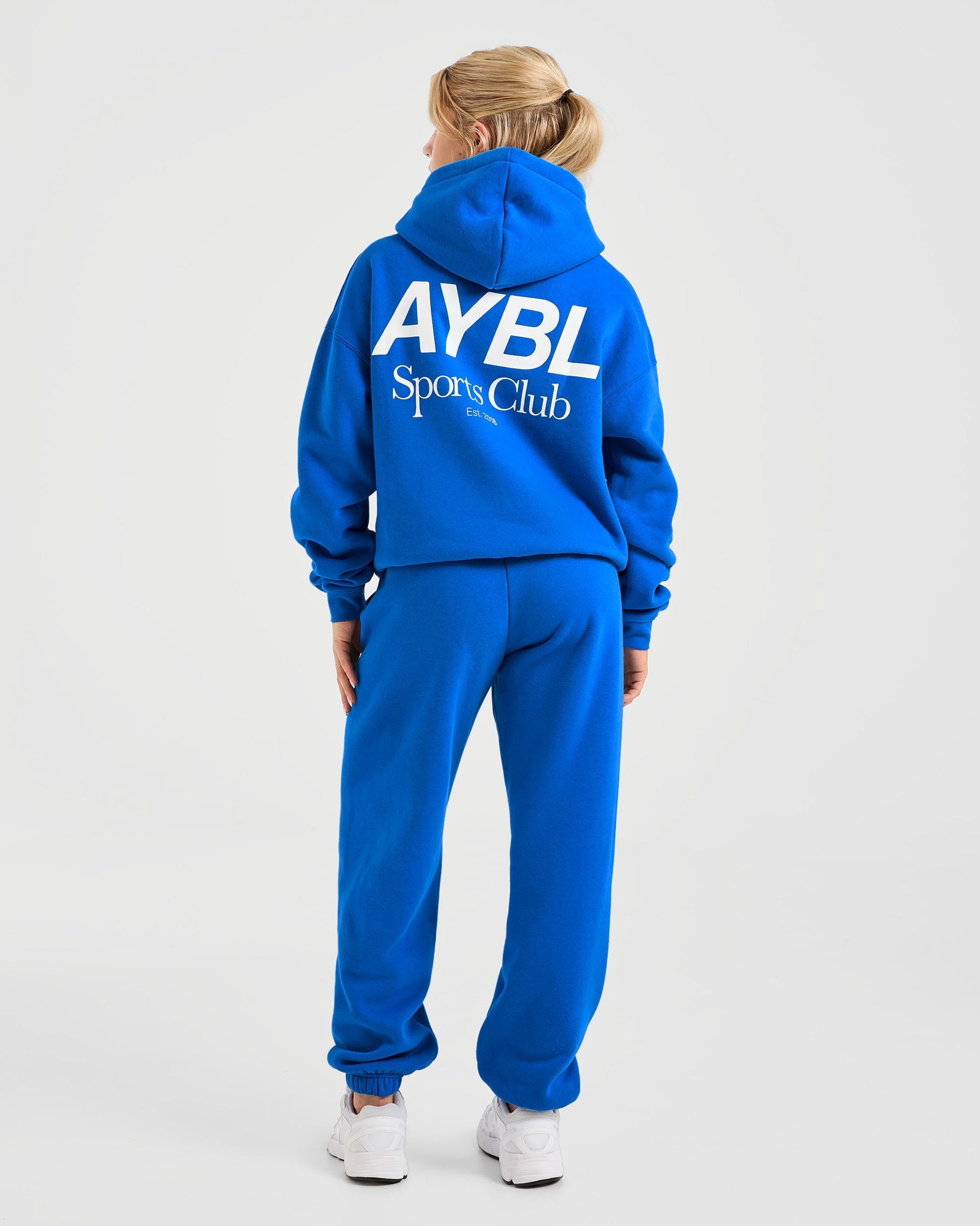 AYBL Sports Club Oversized Hoodie - Cobalt