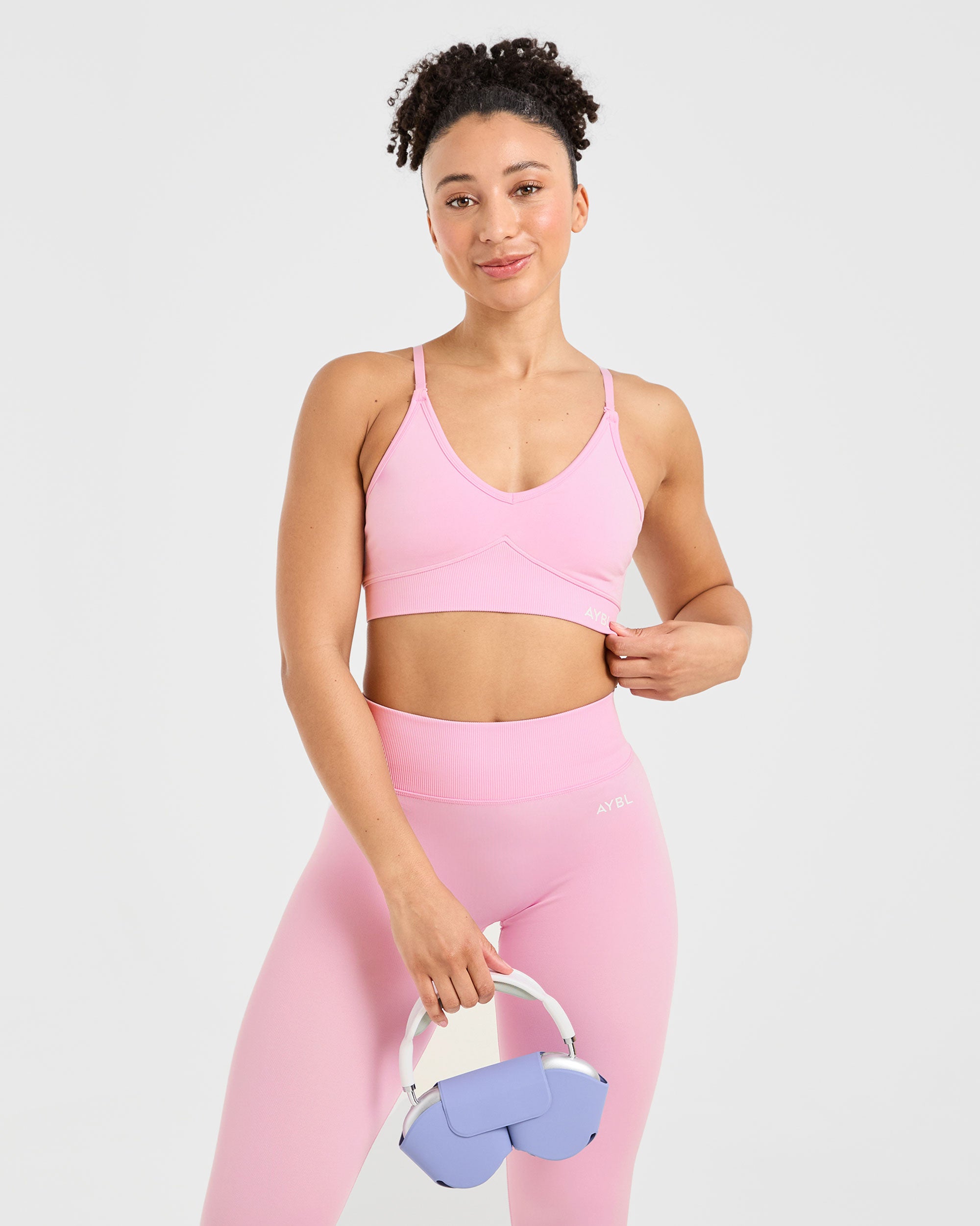 Adapt Seamless Sports Bra - Spring Pink