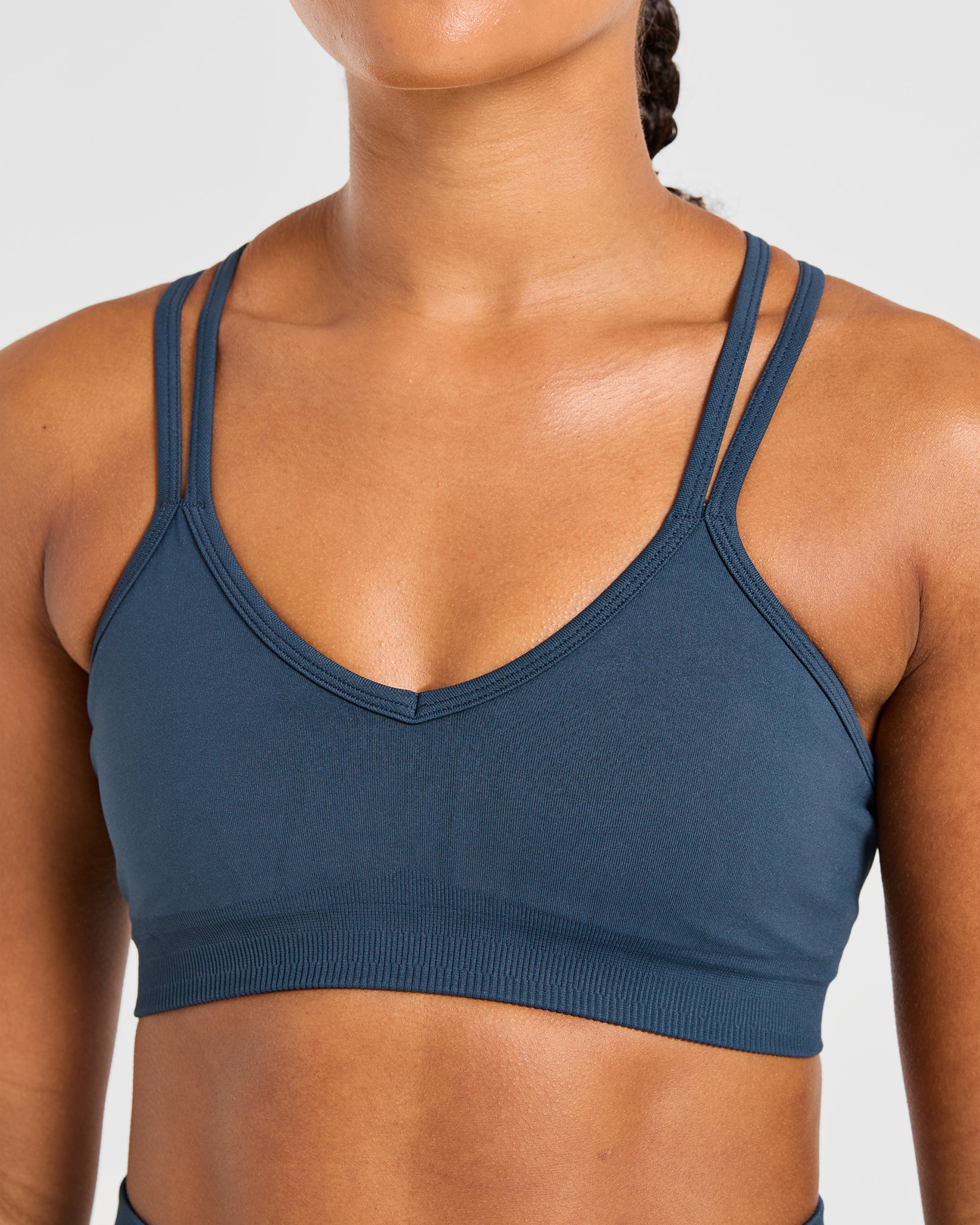 Power Seamless Sports Bra - Ocean Teal