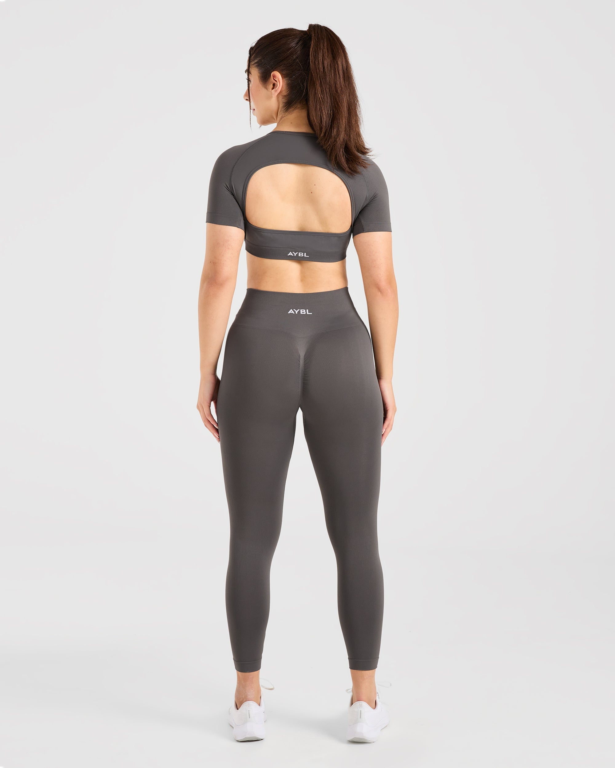 Power Seamless Leggings - Charcoal