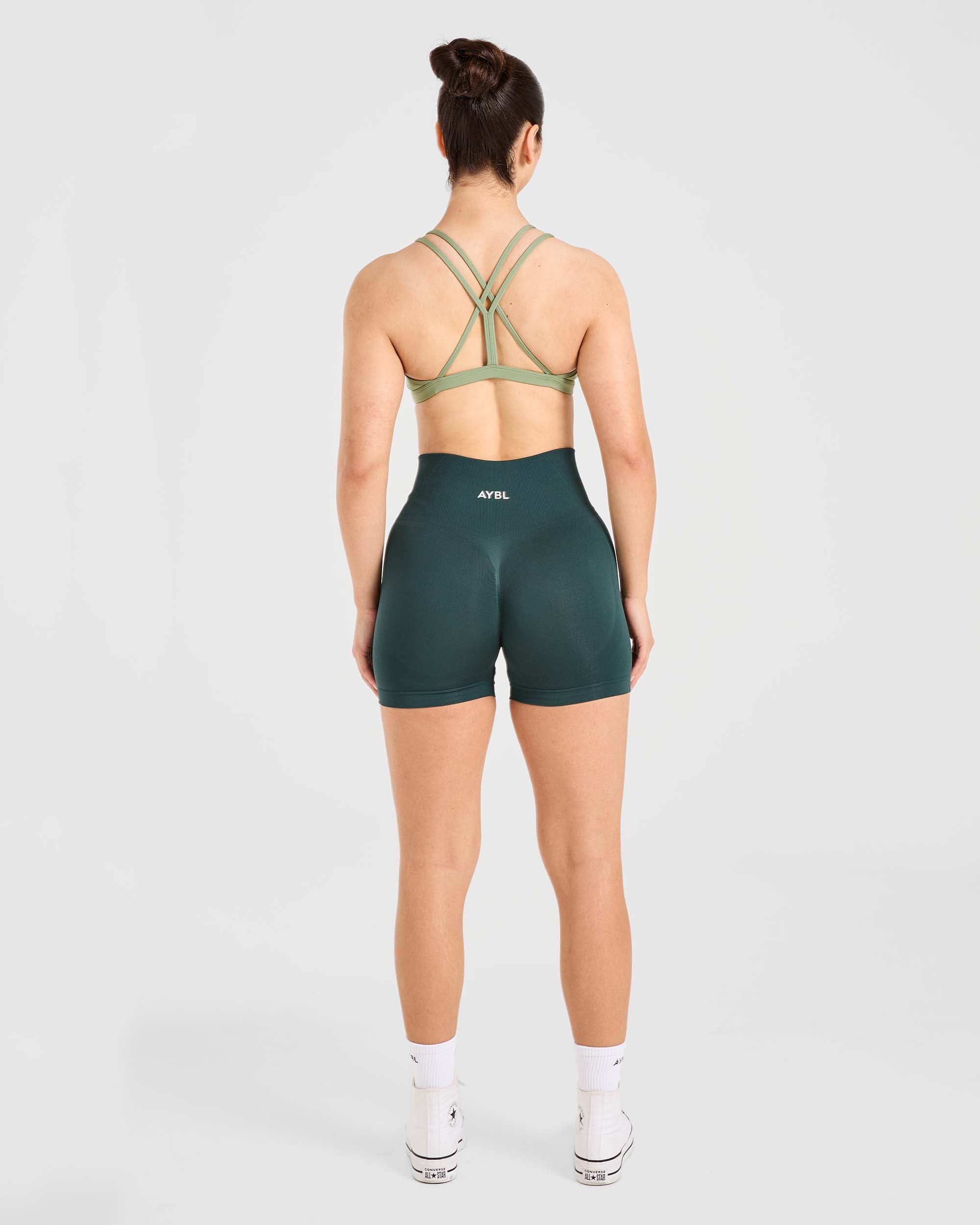 Soutien-gorge de sport à bretelles Essential - Vert olive