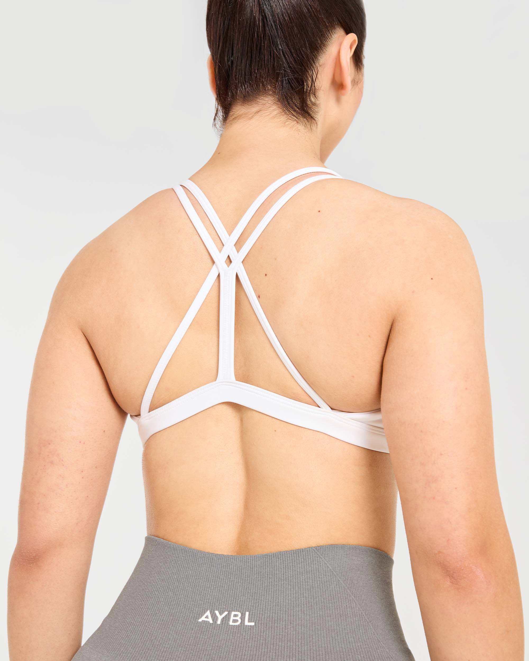 Soutien-gorge de sport à bretelles Essential - Blanc