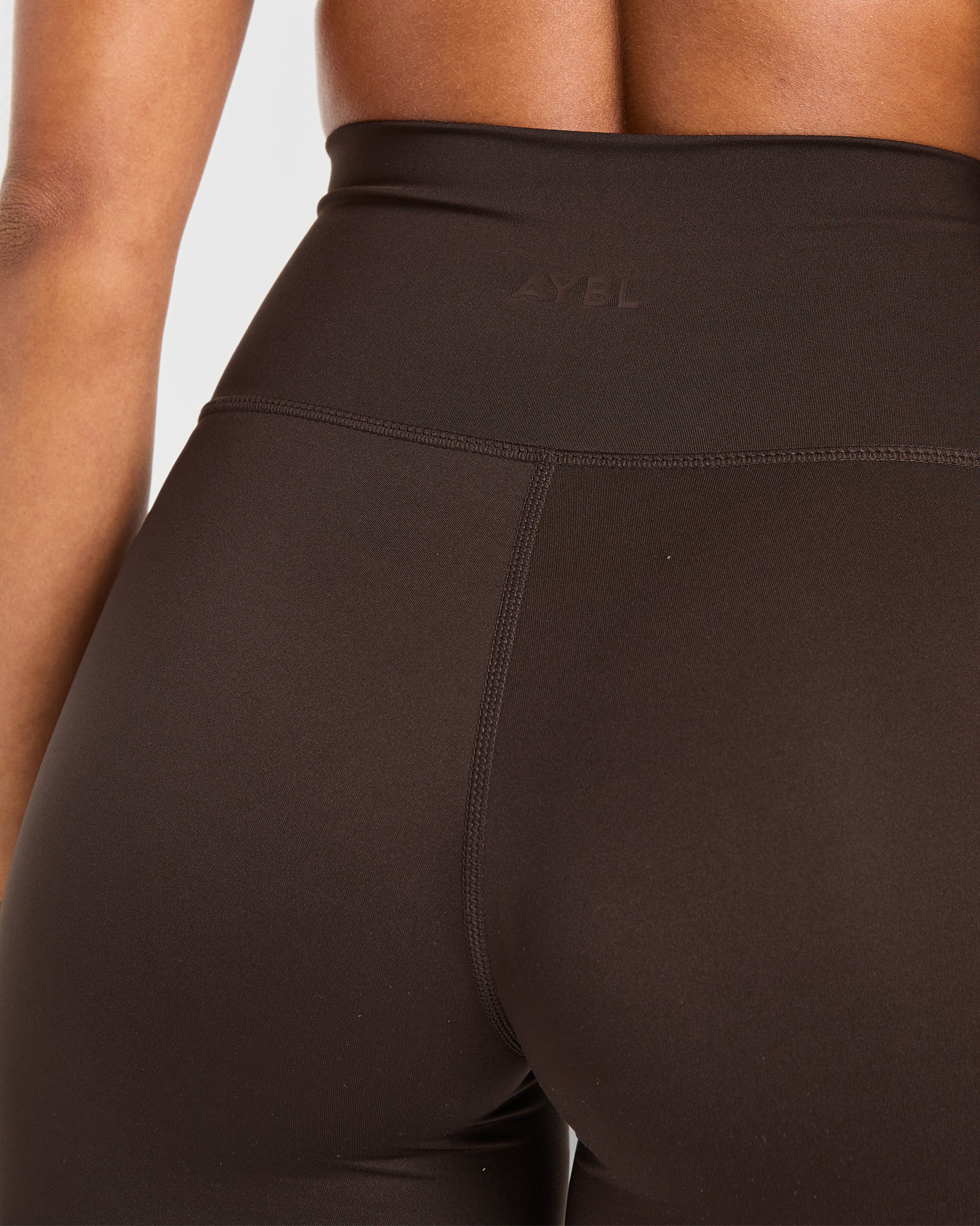 Sculpt Flared Leggings - Deep Cocoa Brown