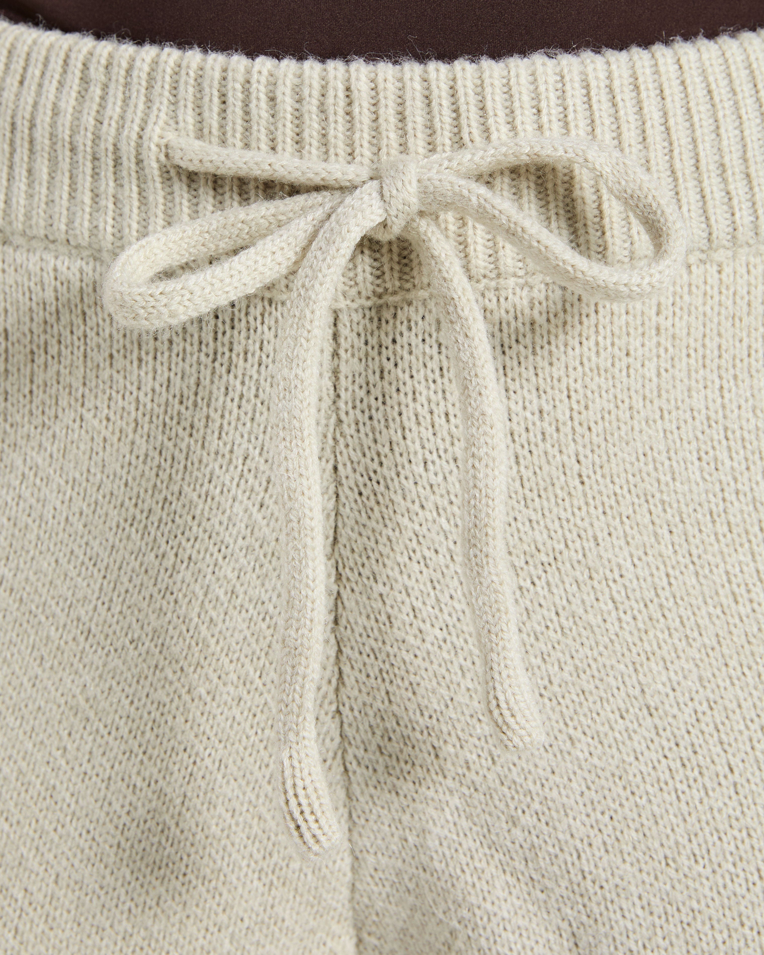 Soft Oversized Knitted Straight Leg Joggers - Seasalt