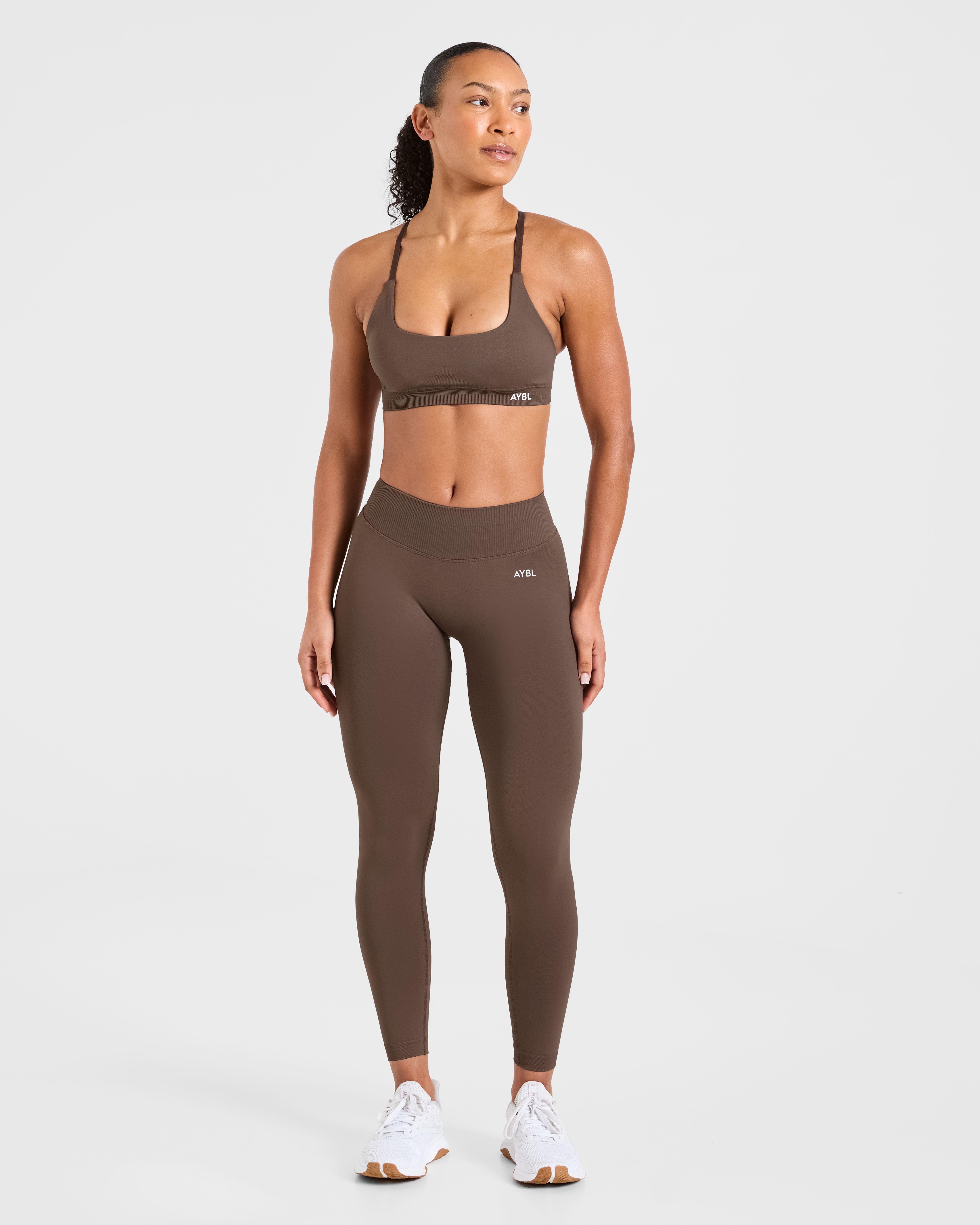 Enhance Seamless Leggings - Brown