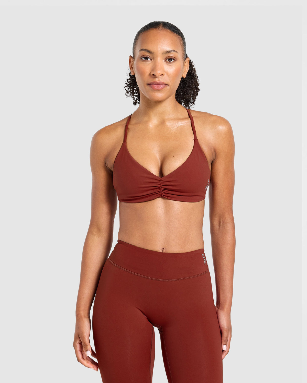 Physique Sports Bra - Deep Auburn