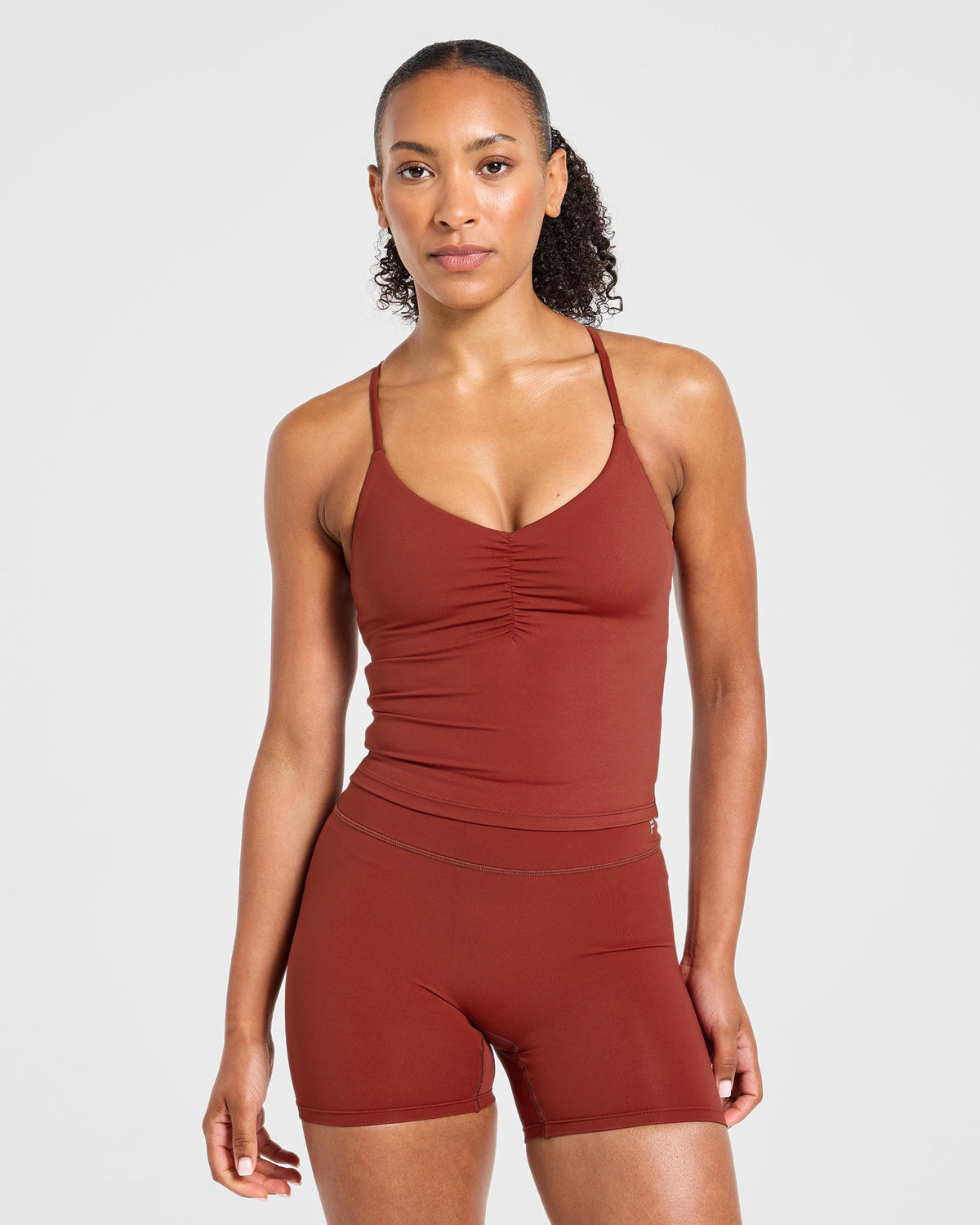 Physique Tank Top - Deep Auburn
