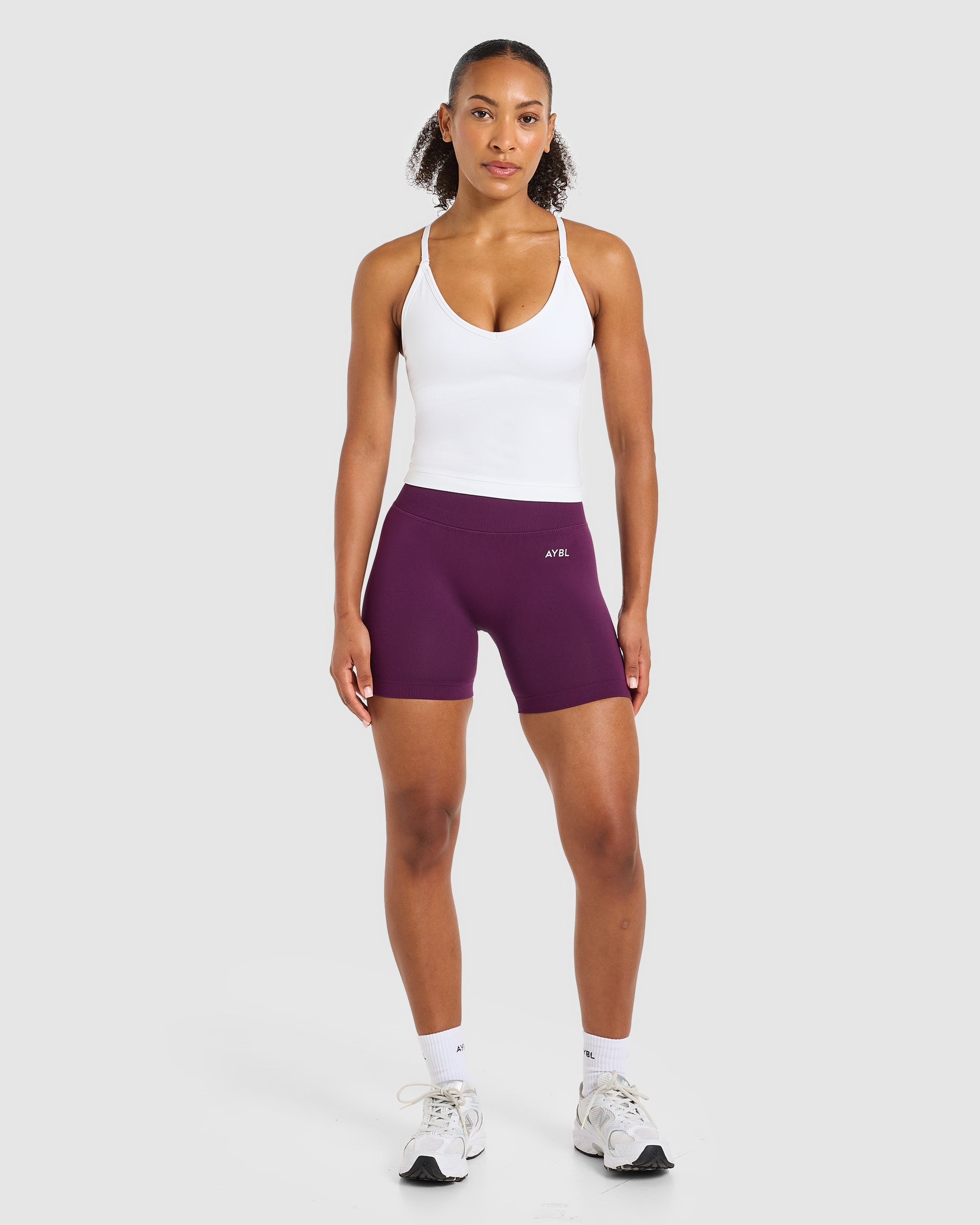 Adapt Seamless Tank Top - White