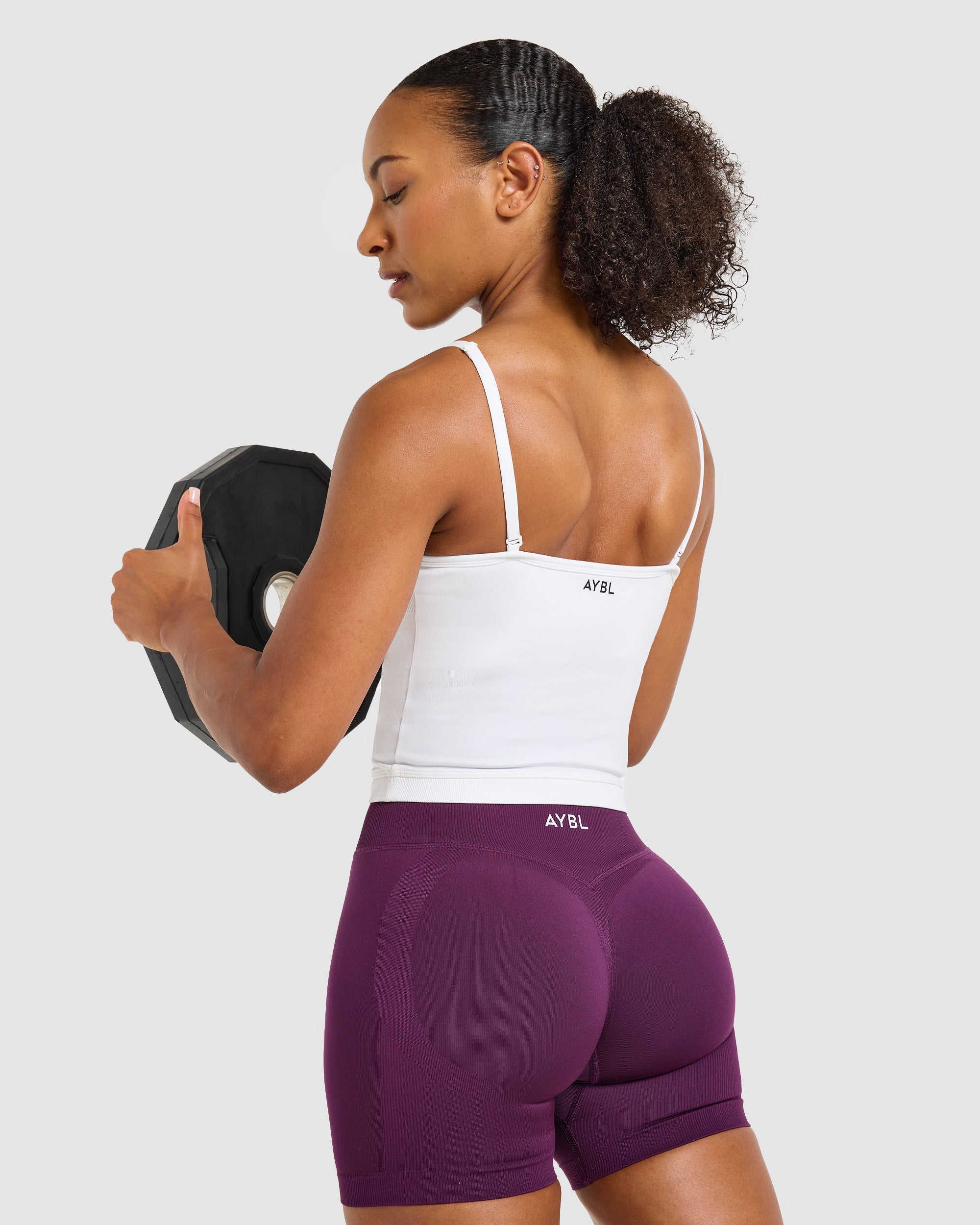 Adapt Seamless Tank Top - White