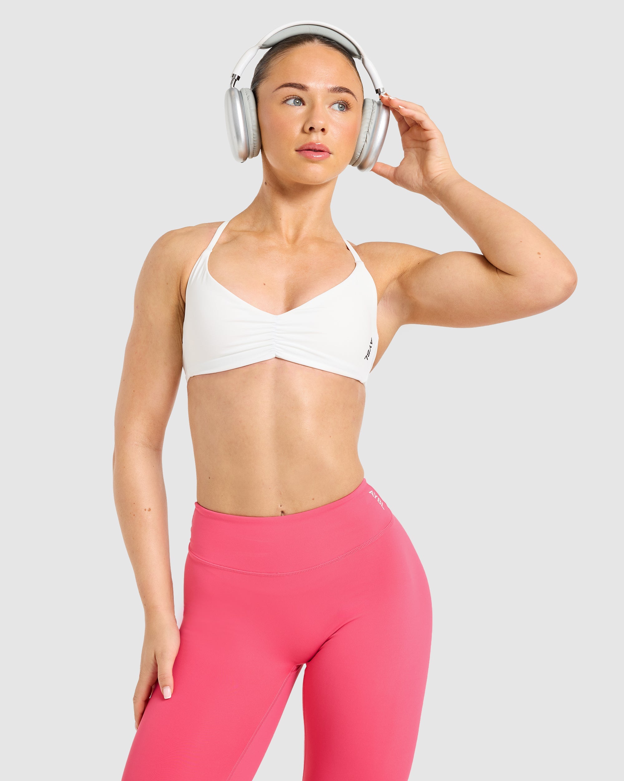 Physique Sports Bra - White