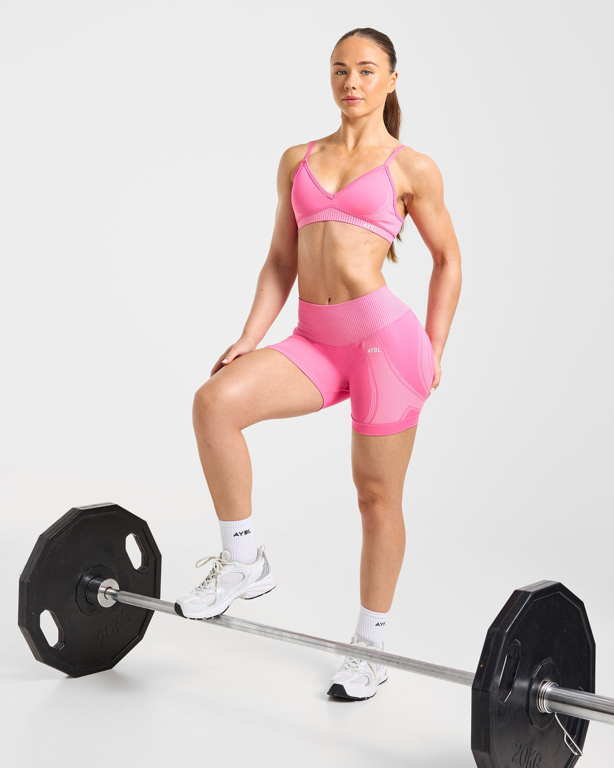 Charge Seamless Shorts - Pink