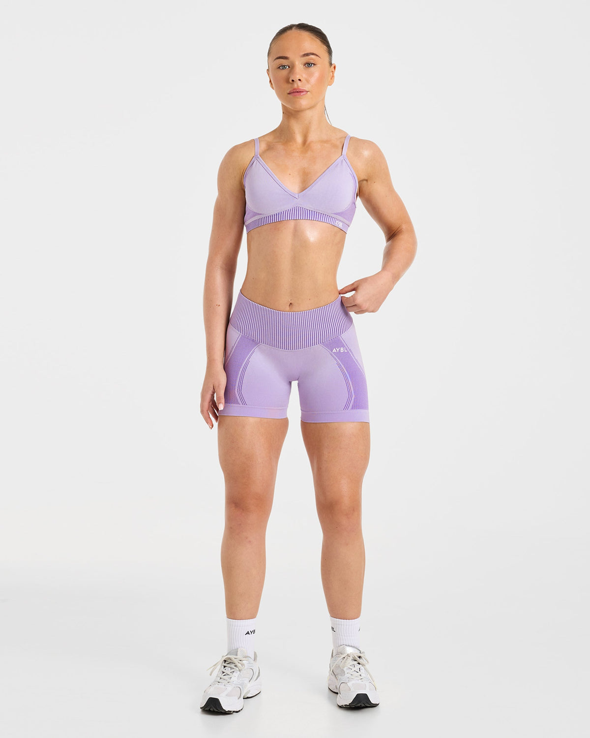Charge Seamless Sports Bra - Lilac