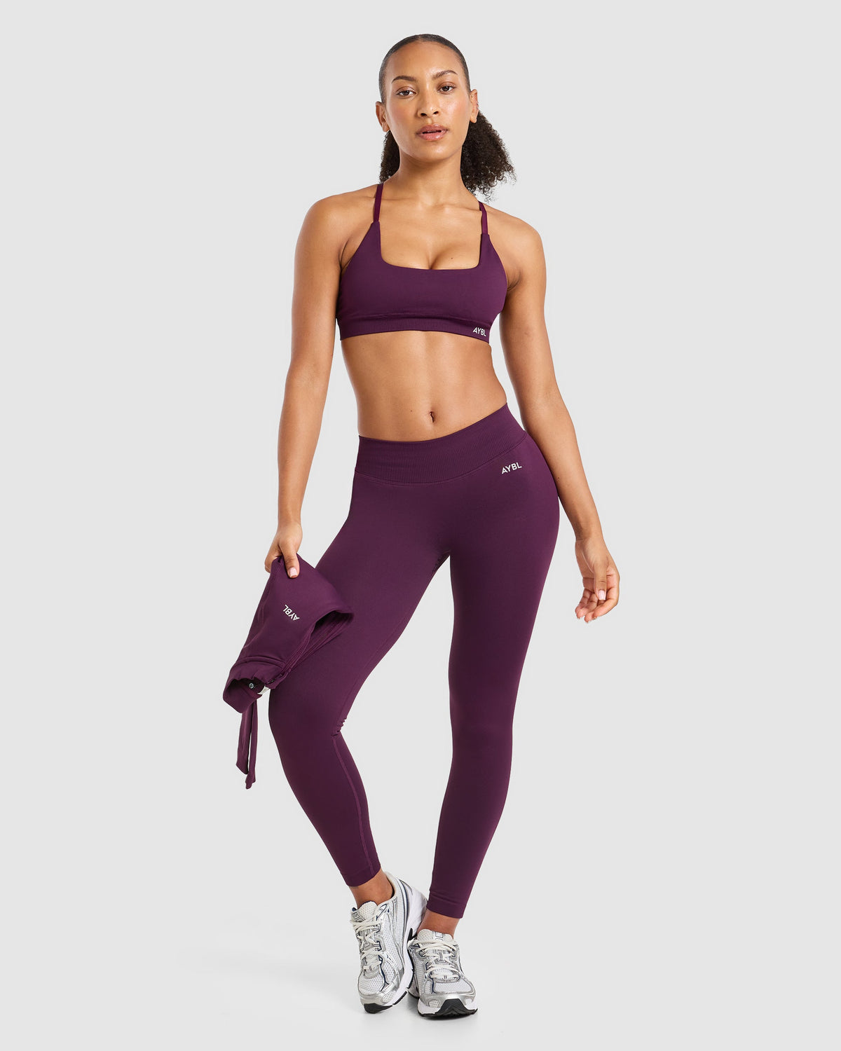 Enhance Seamless Sports Bra - Midnight Plum