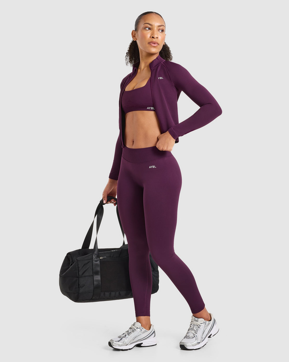 Enhance Seamless Jacket - Midnight Plum