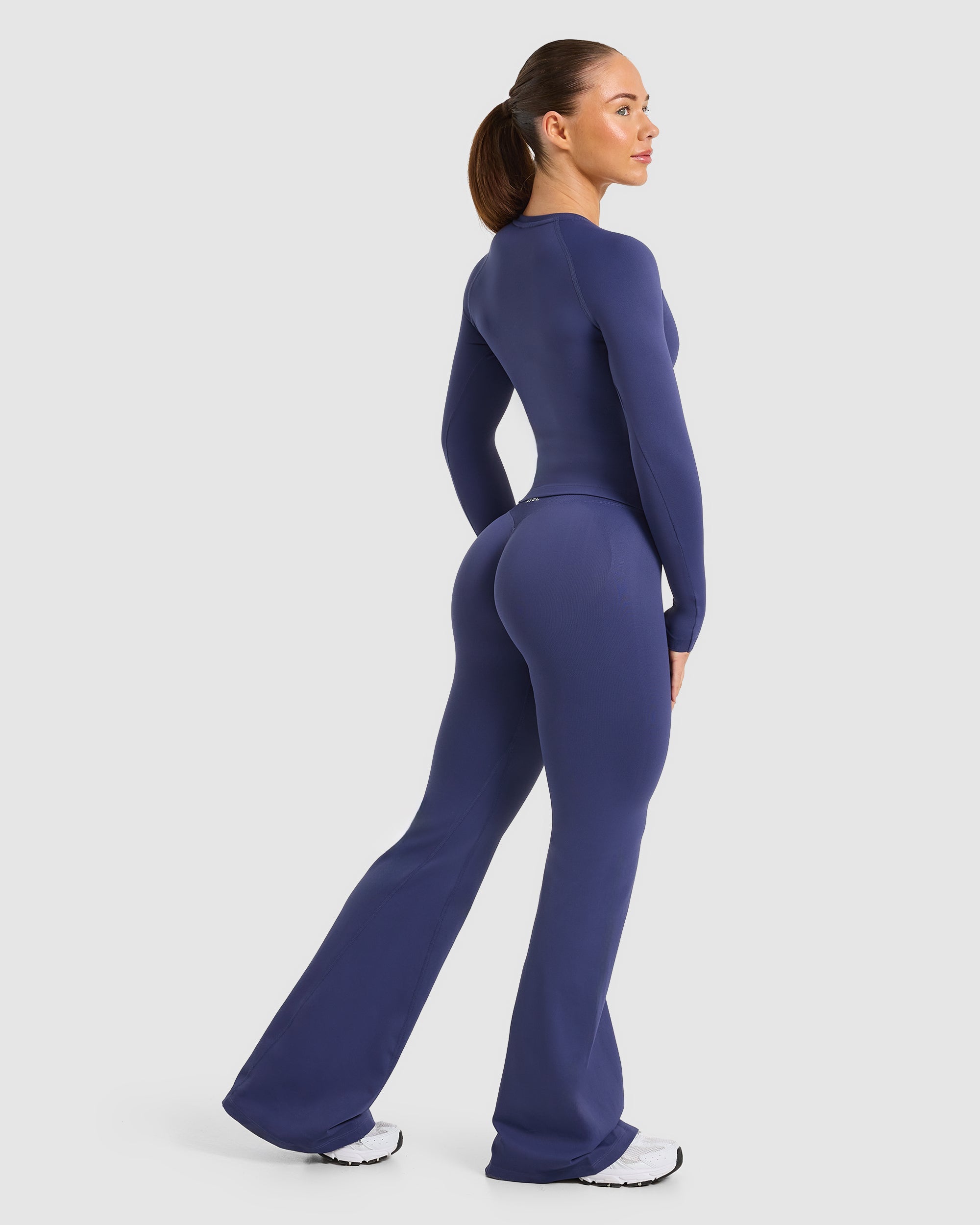 Enhance Seamless Long Sleeve Top - Storm Blue