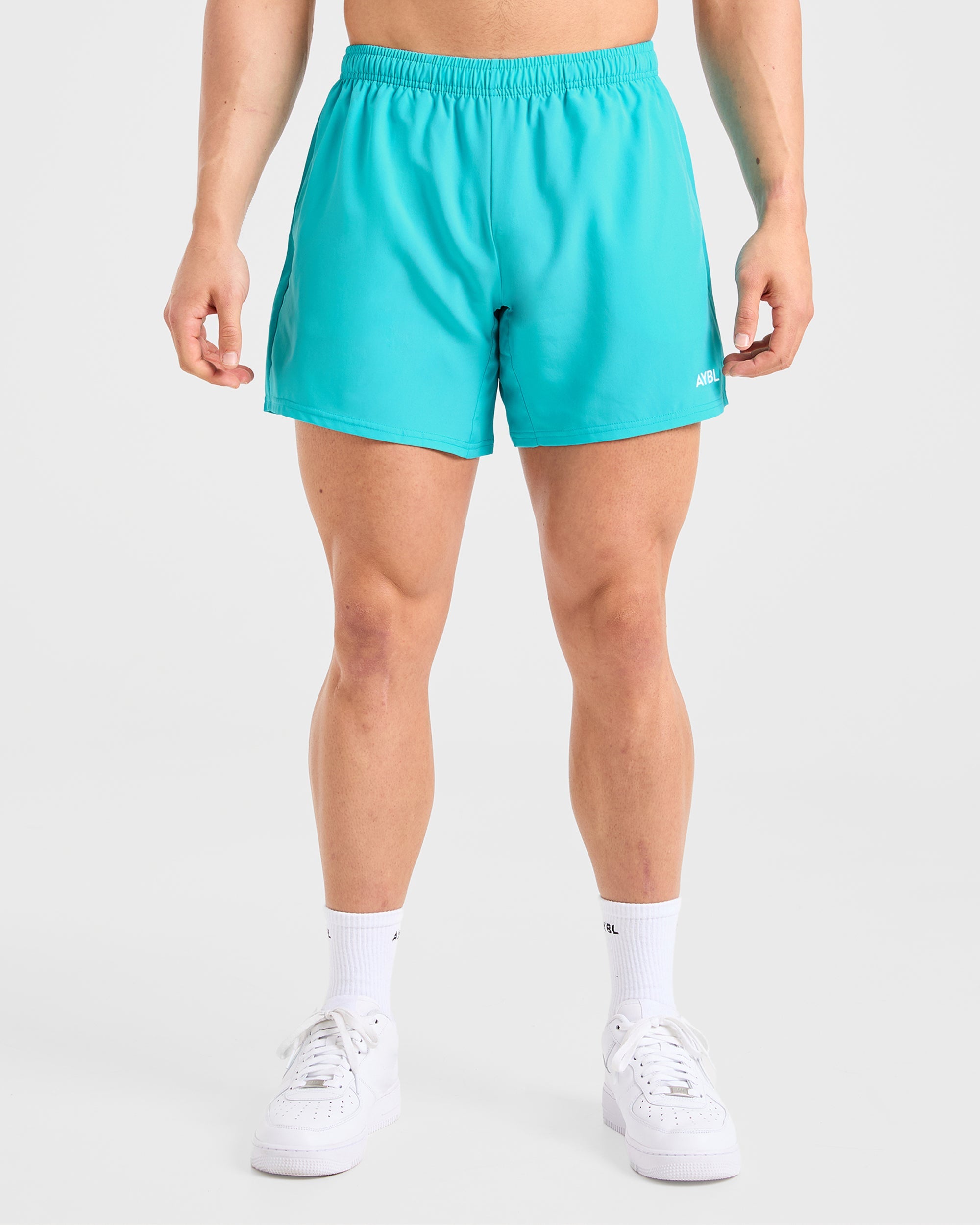 Core 5" Shorts - Aqua Blue