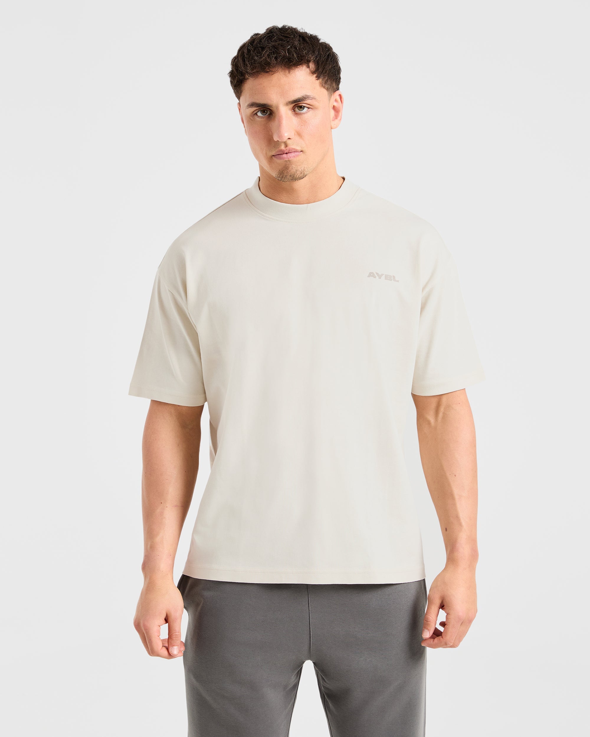 Blur Oversized T Shirt - Off White