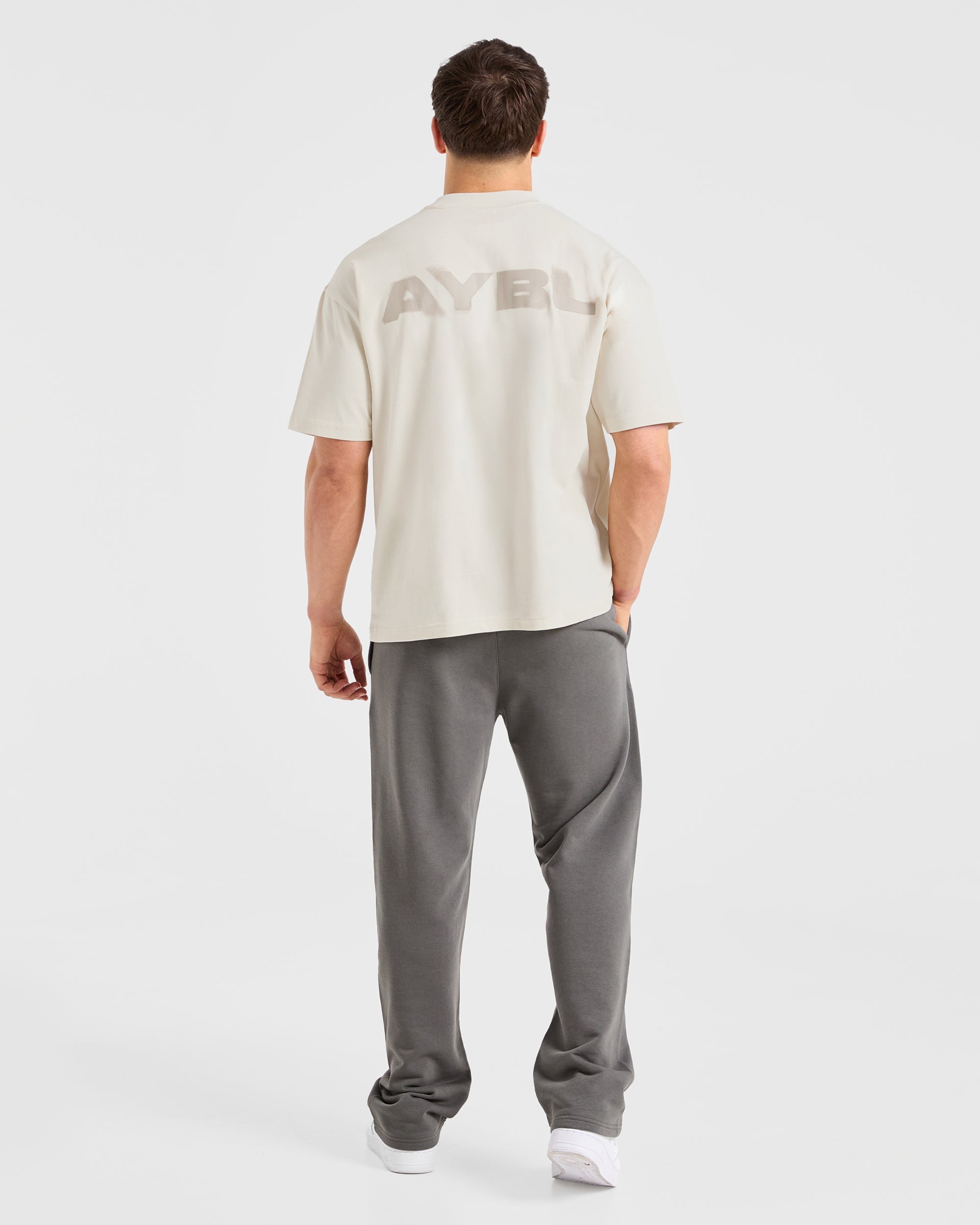 Blur Oversized T Shirt - Off White