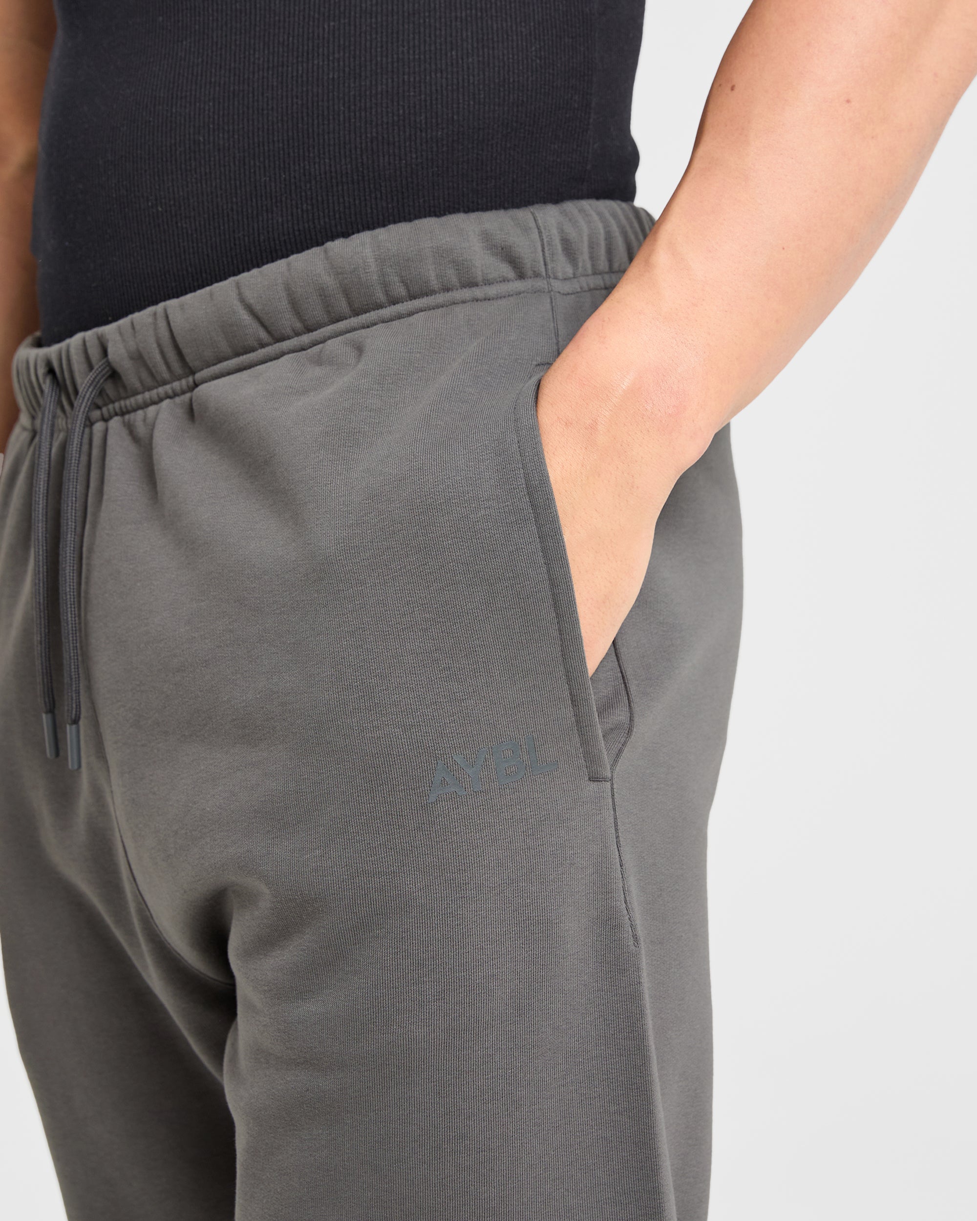 Craft Oversized Straight Leg Joggers - Charcoal