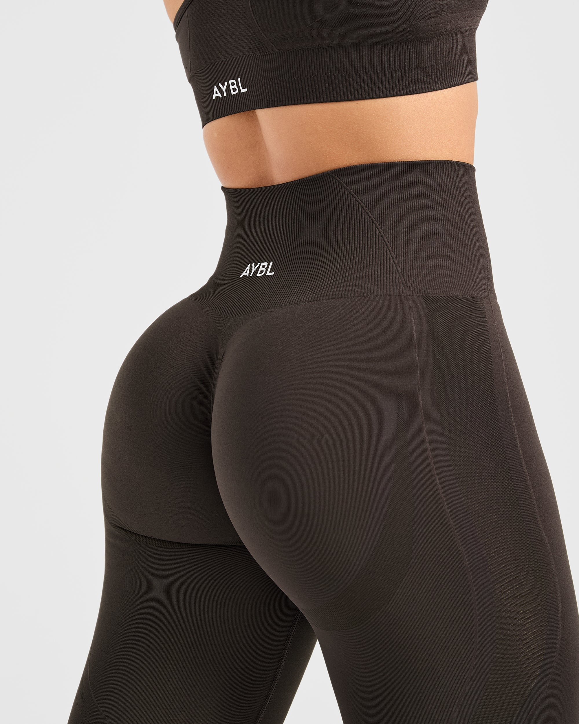 Empower Seamless Leggings - Cocoa Brown