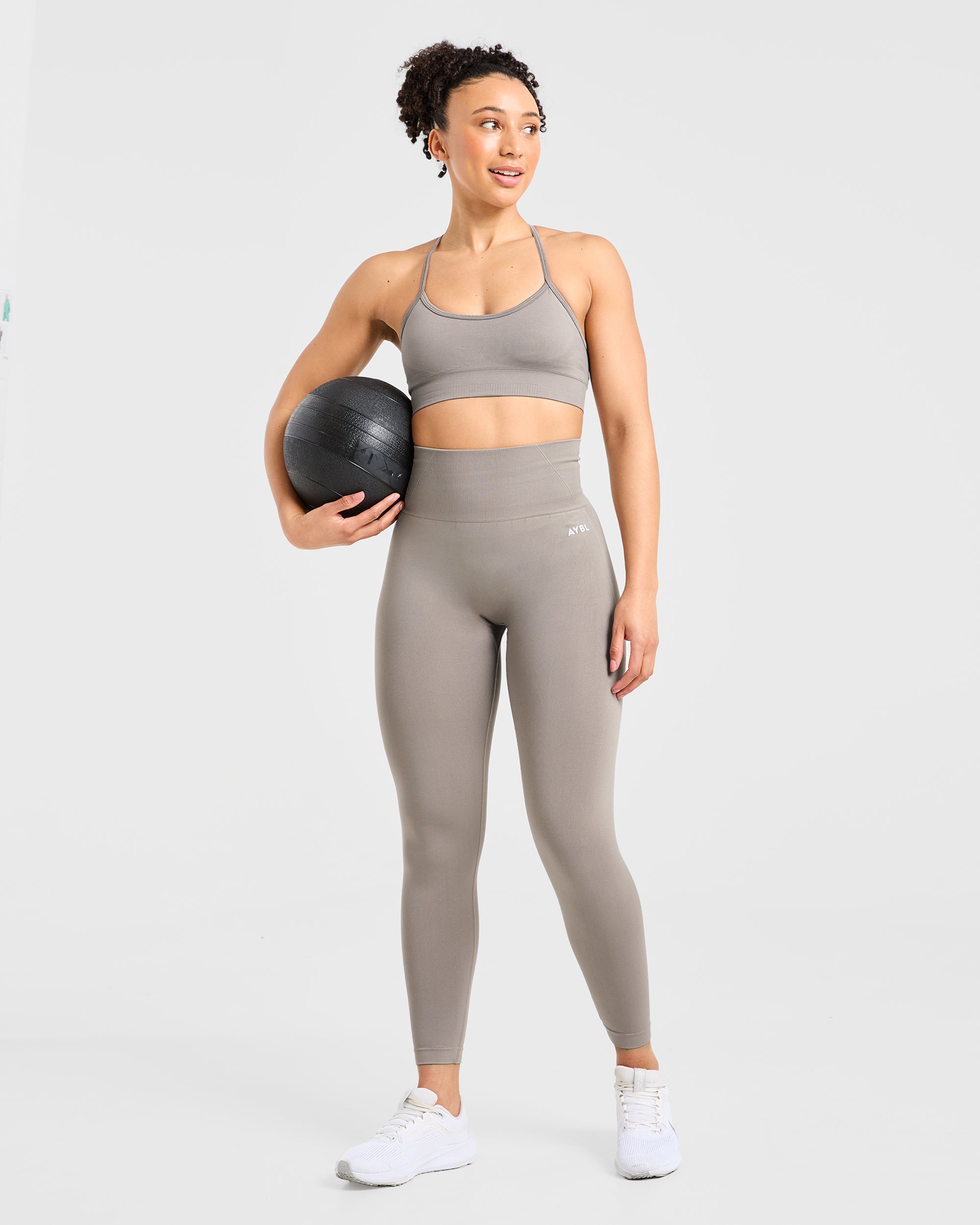 Empower Seamless Leggings - Taupe