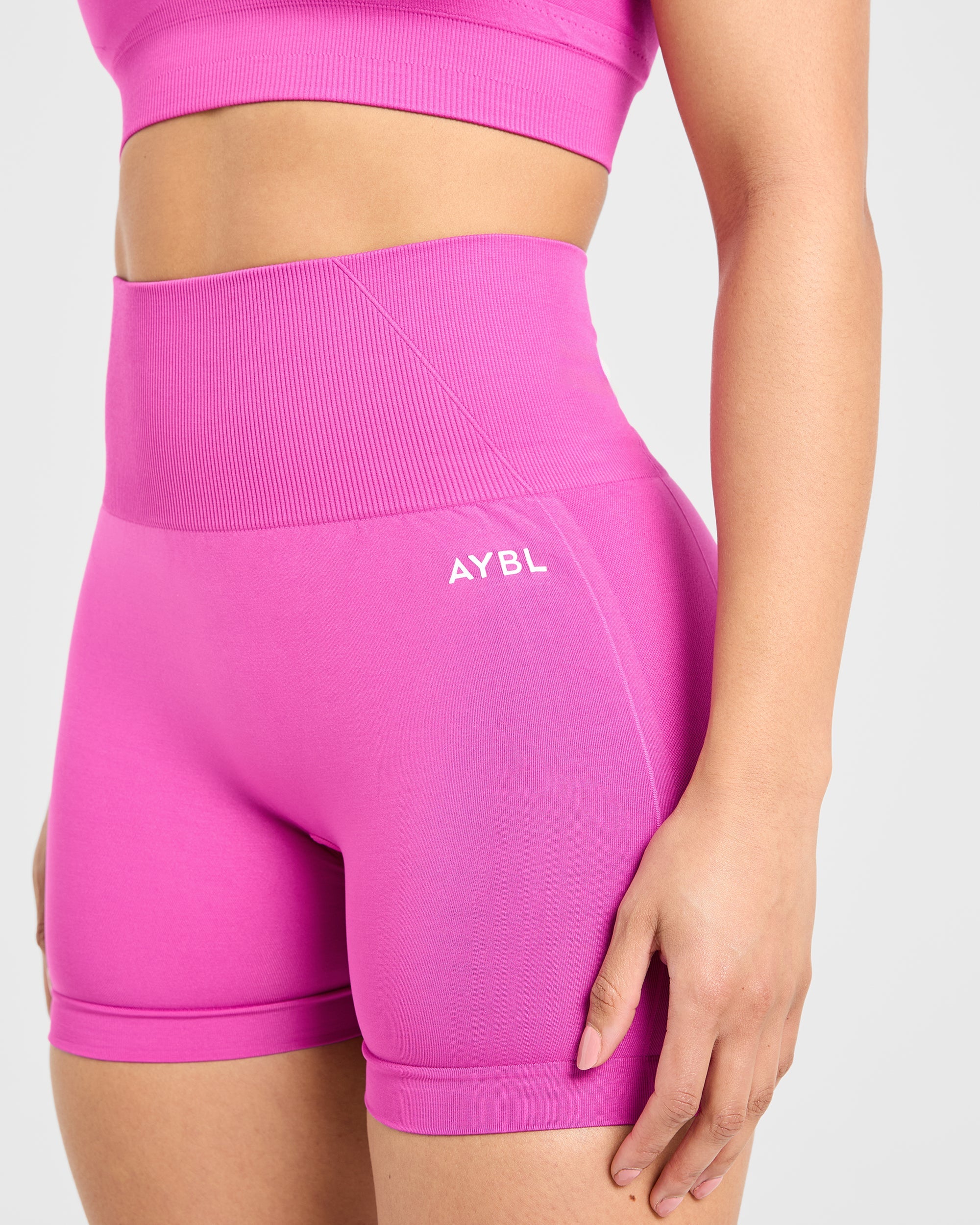 Empower Seamless Shorts - Magenta