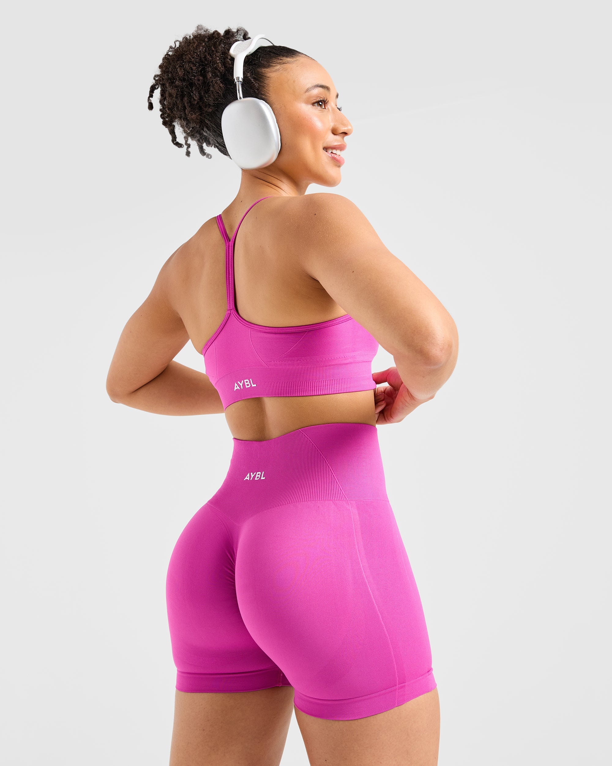 Empower Seamless Shorts - Magenta