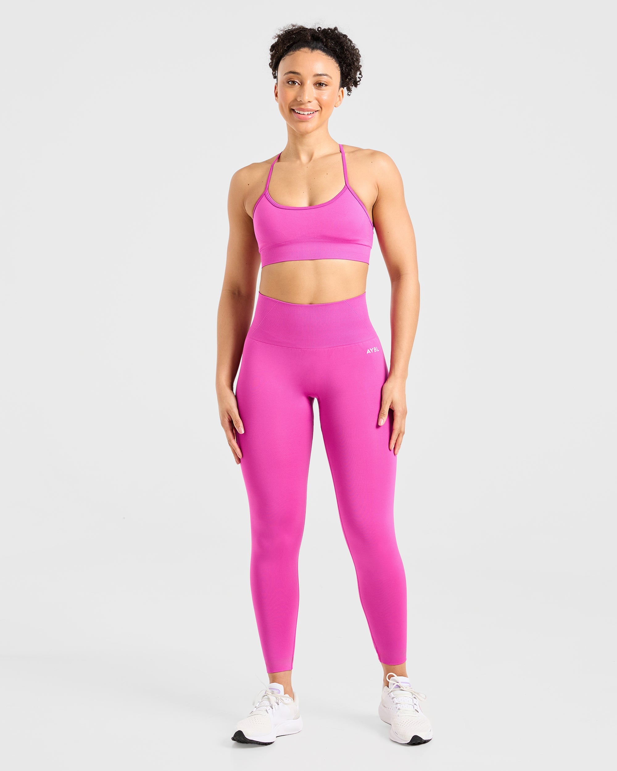 Empower Nahtloser Sport-BH – Magenta