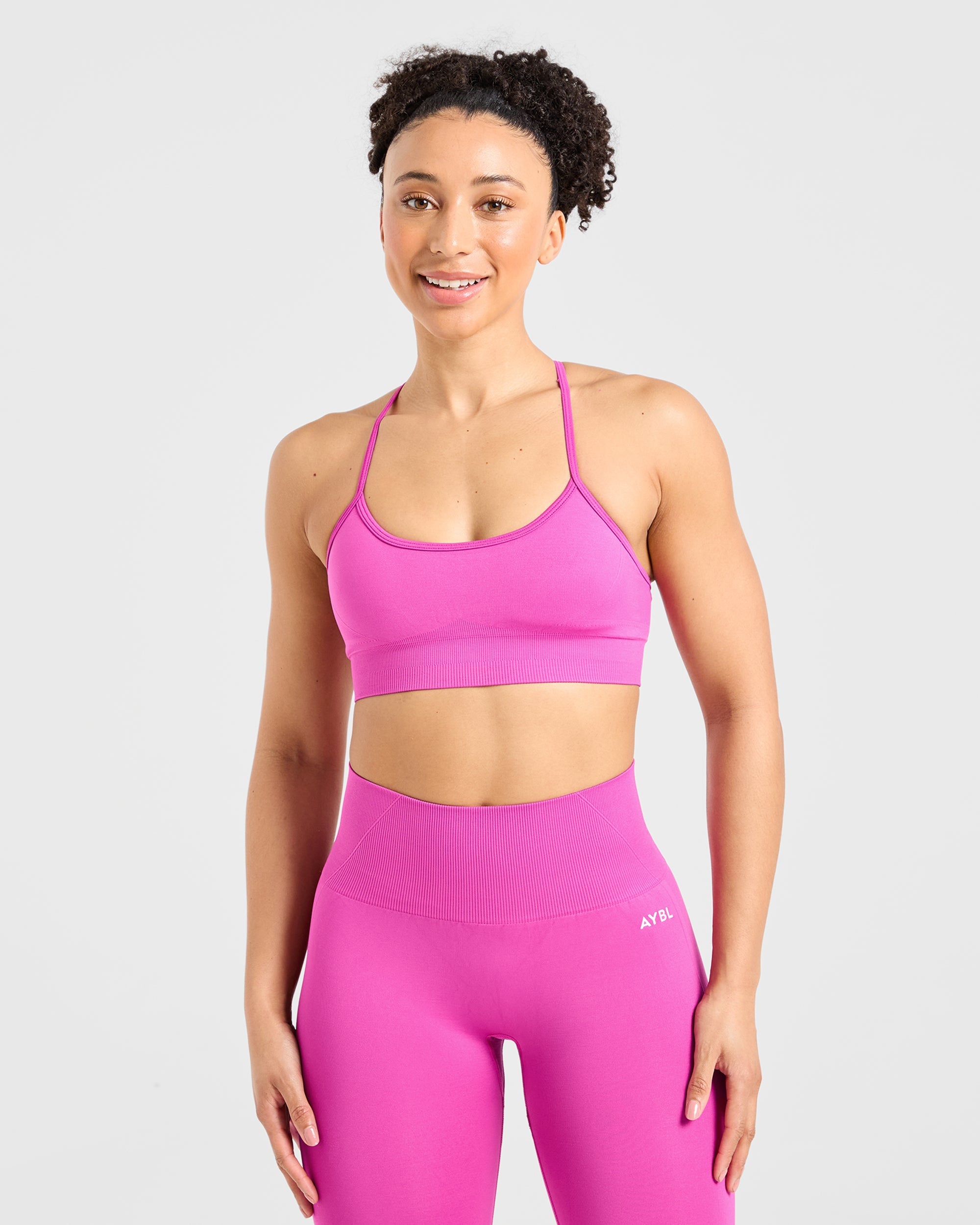 Soutien-gorge de sport sans couture Empower - Magenta