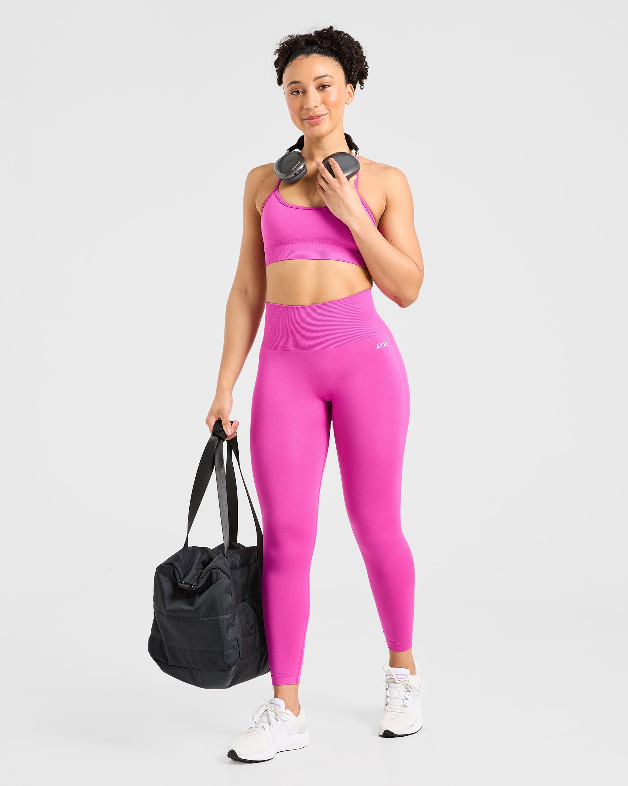 Empower Nahtloser Sport-BH – Magenta