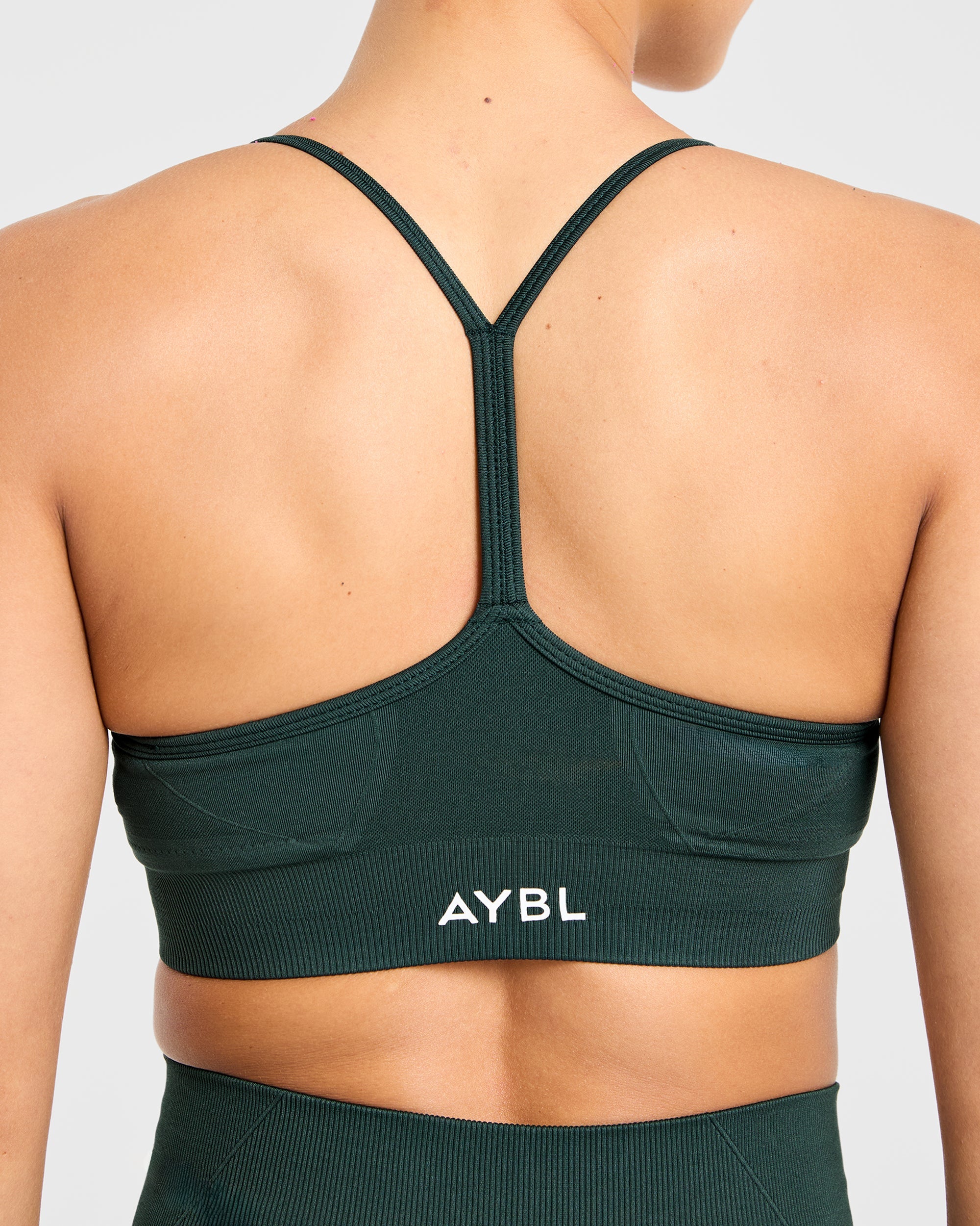 Soutien-gorge de sport sans couture Empower - Vert foncé