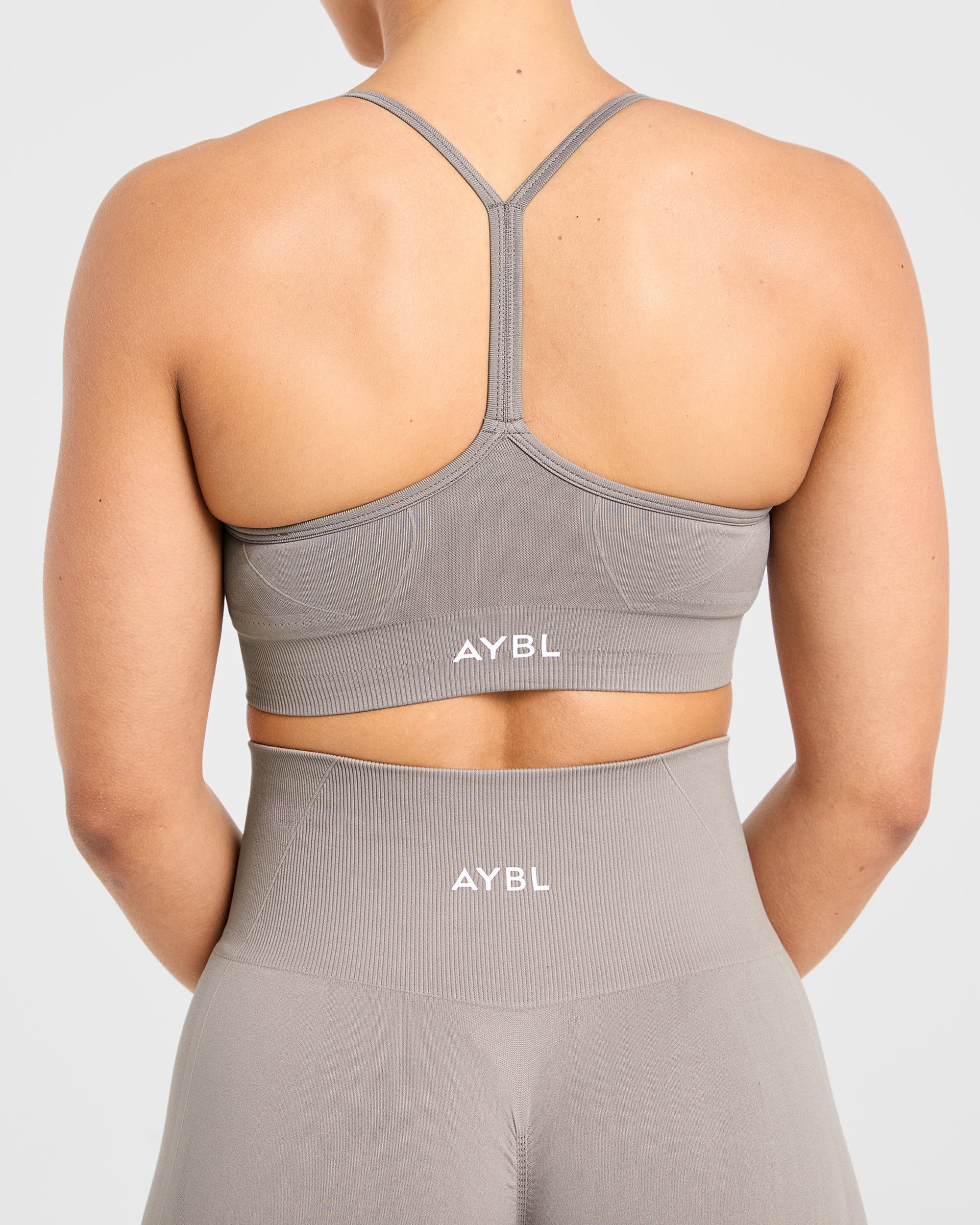 Empower Seamless Sports Bra - Taupe