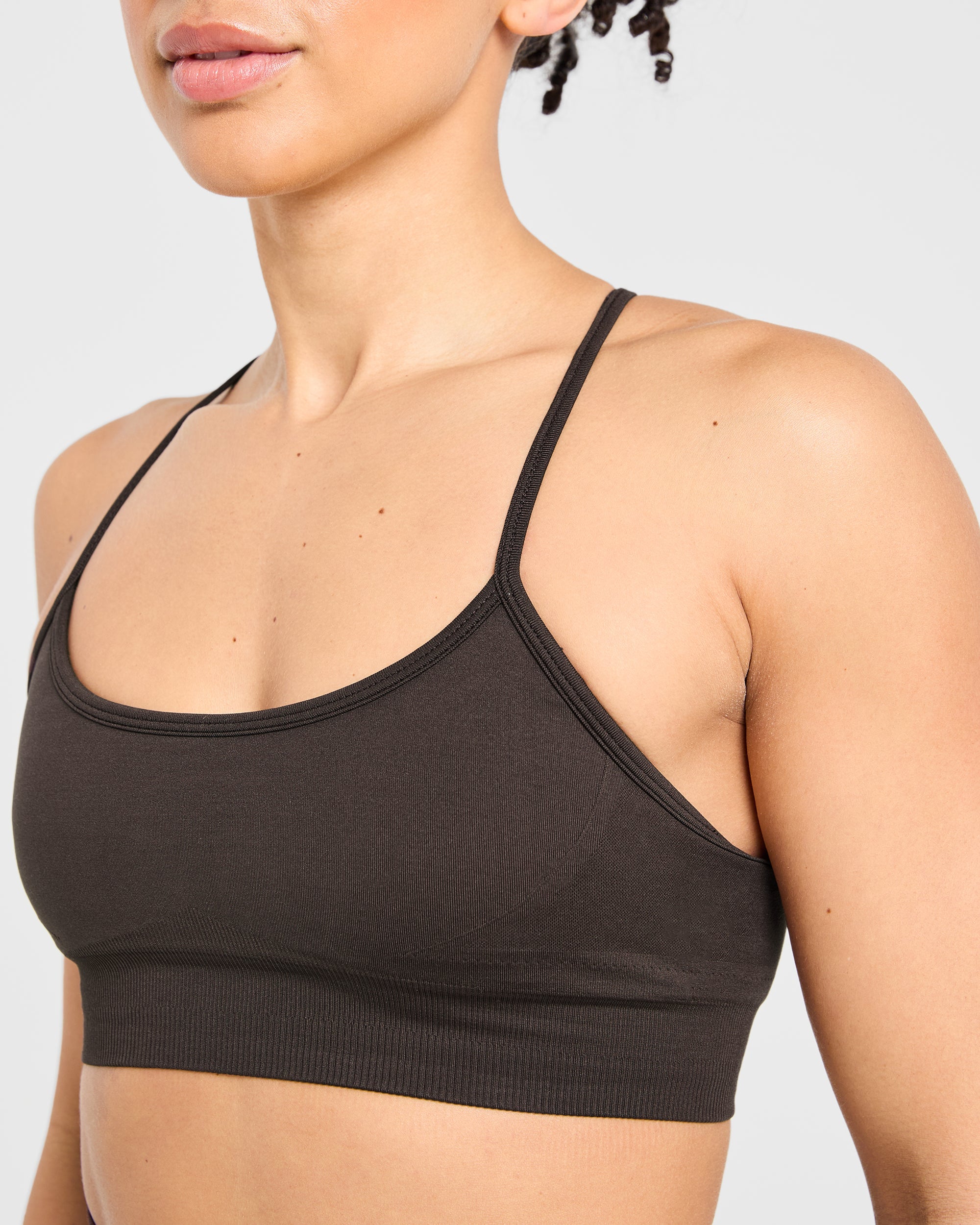 Empower Seamless Sports Bra - Cocoa Brown