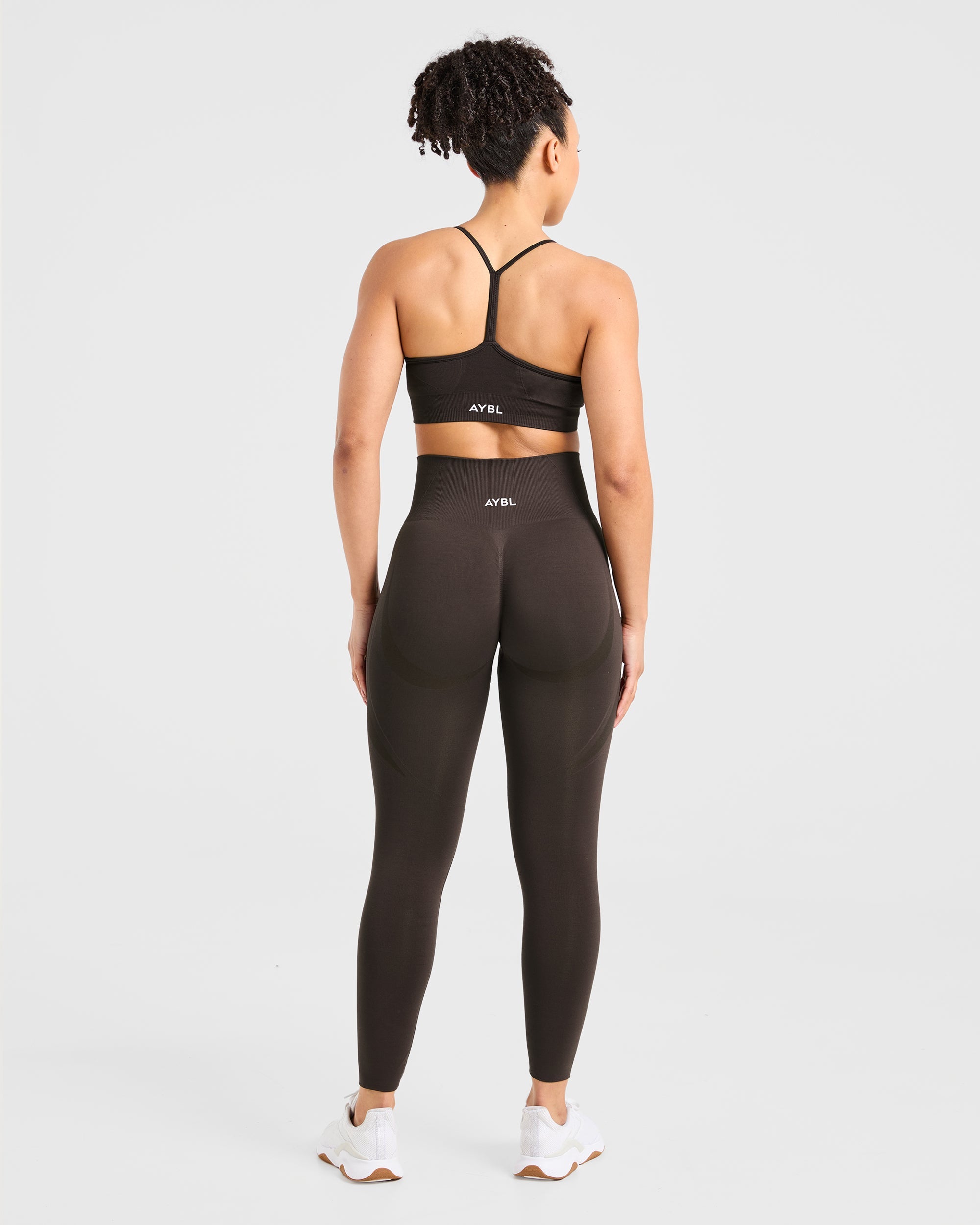 Empower Seamless Sports Bra - Cocoa Brown