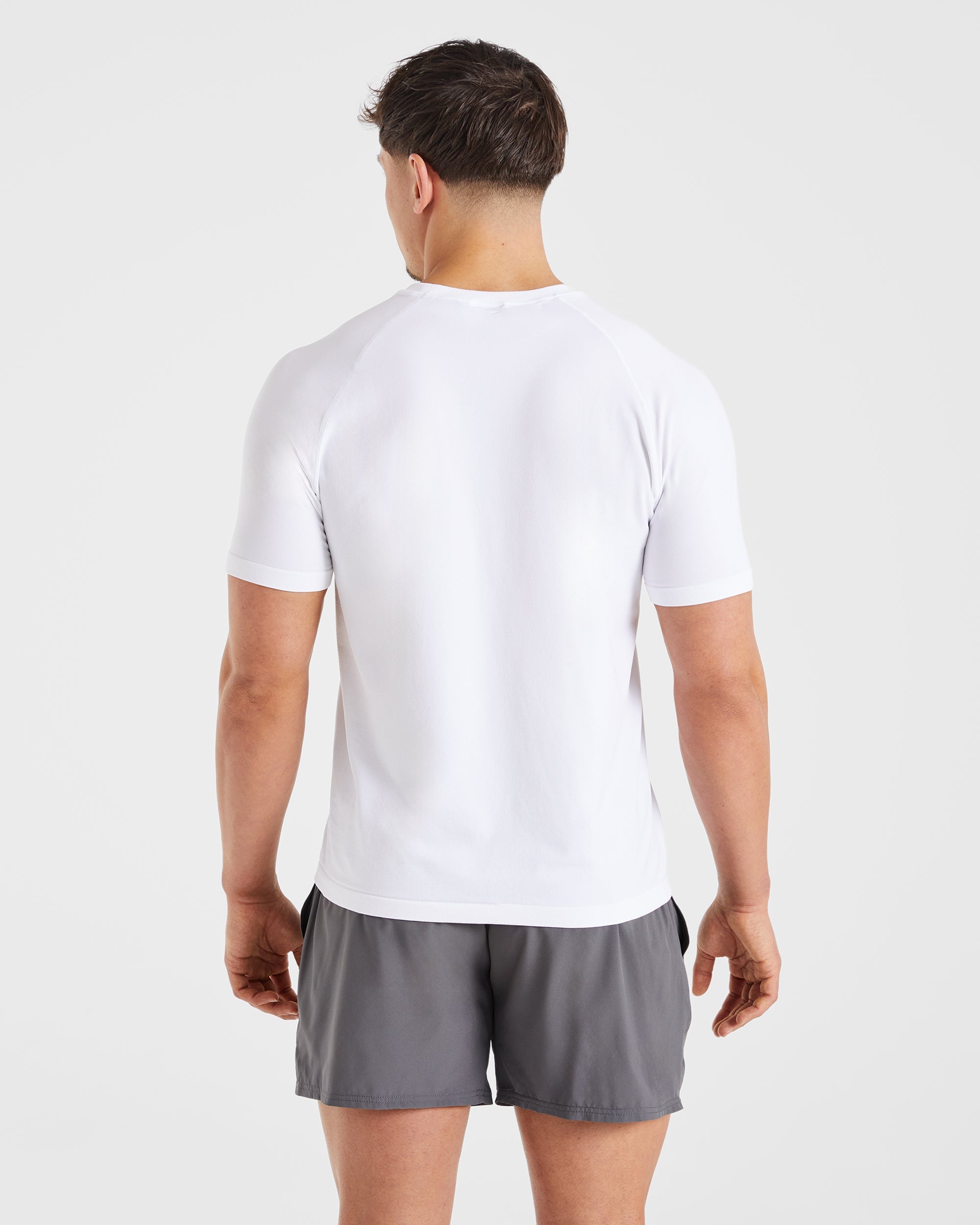 Ascend Seamless T Shirt - White