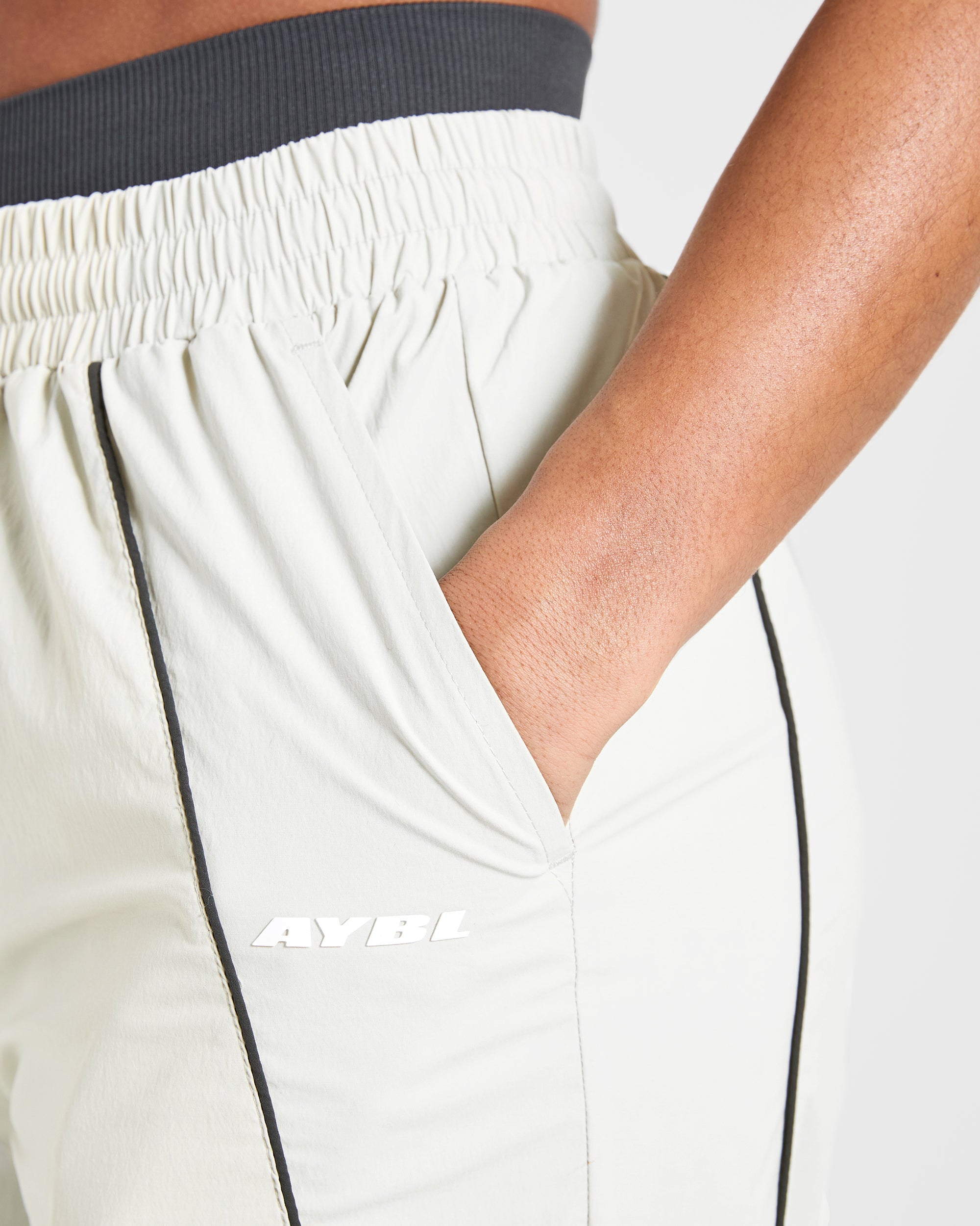 Retro Track Joggers - Off White