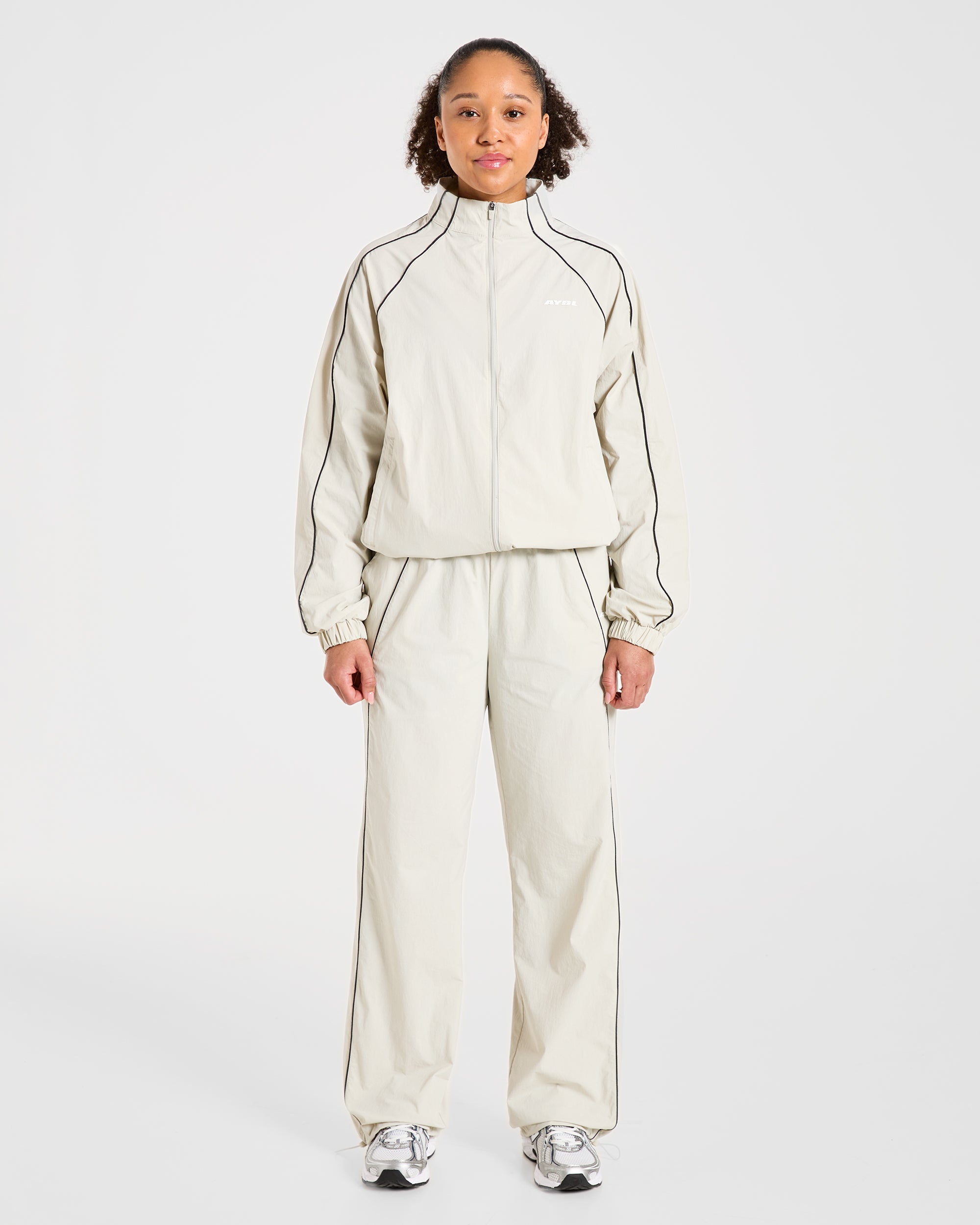 Retro Track Jacket - Off White