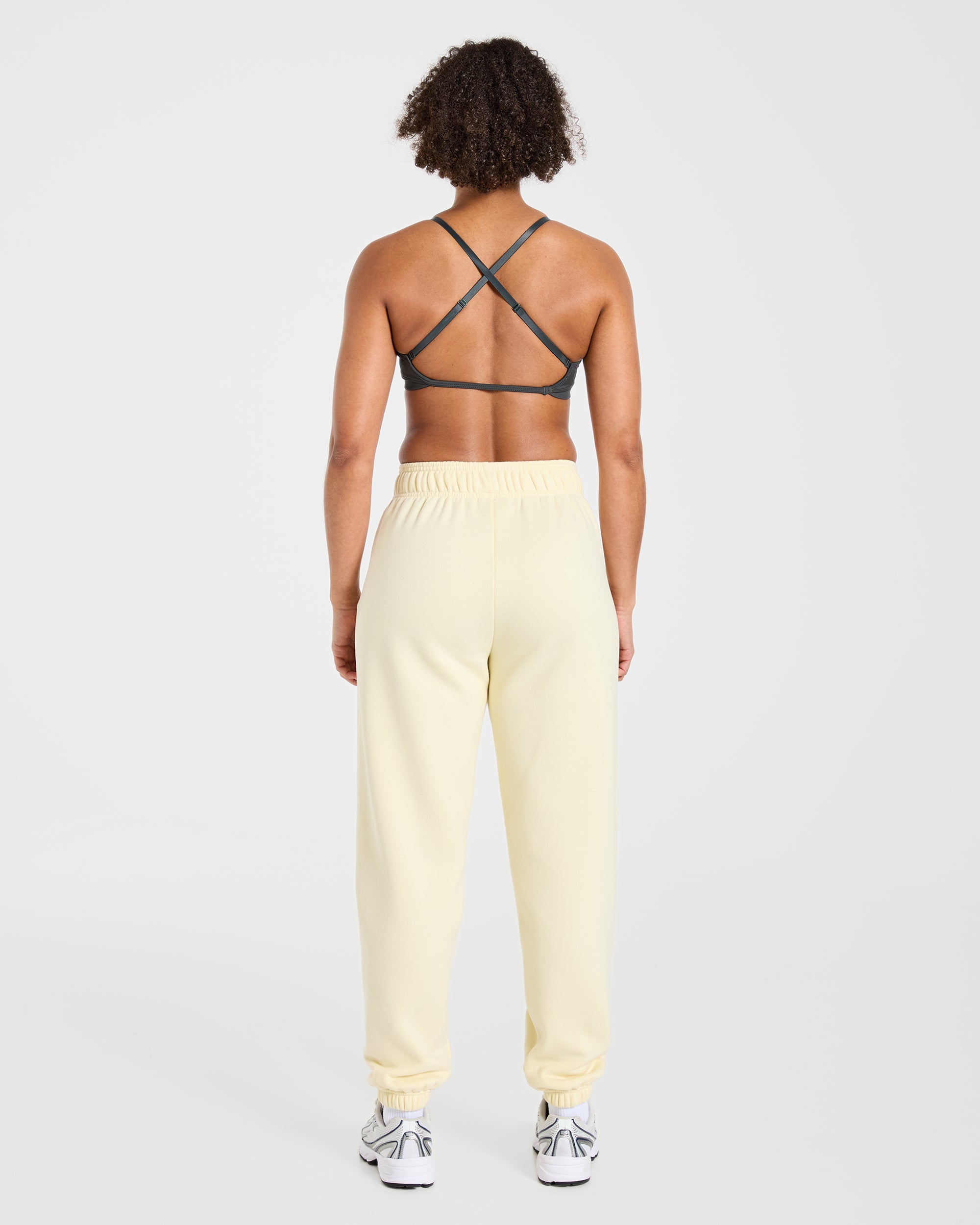 Varsity 2.0 Oversized Joggers - Butter Yellow