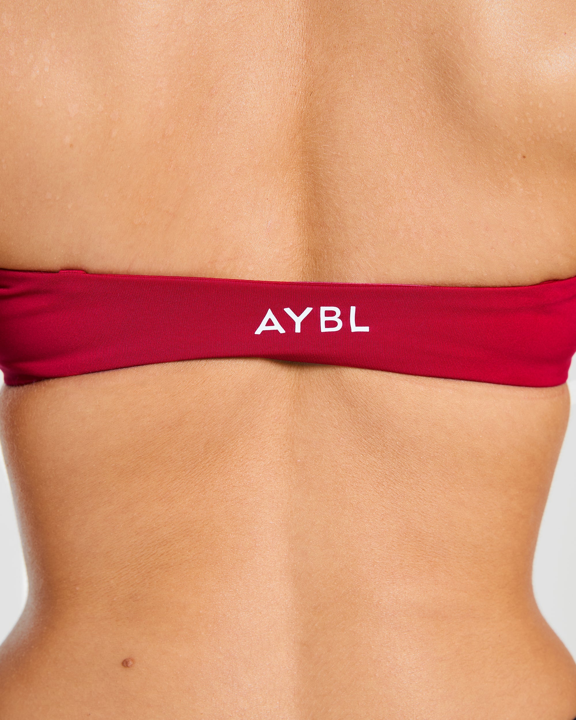 Essential Bandeau Sports Bra - Raspberry