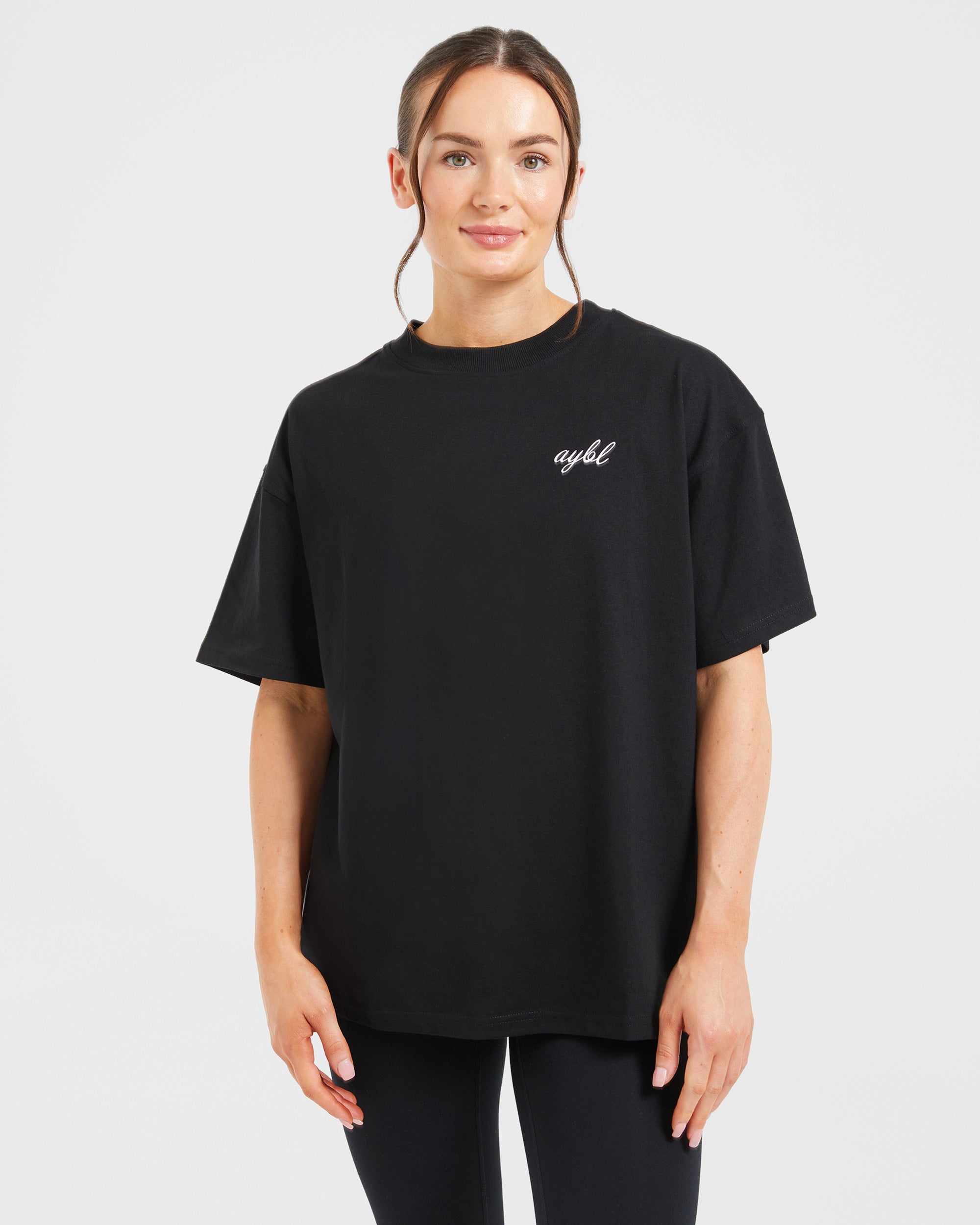 Manifest Oversized T Shirt - Black