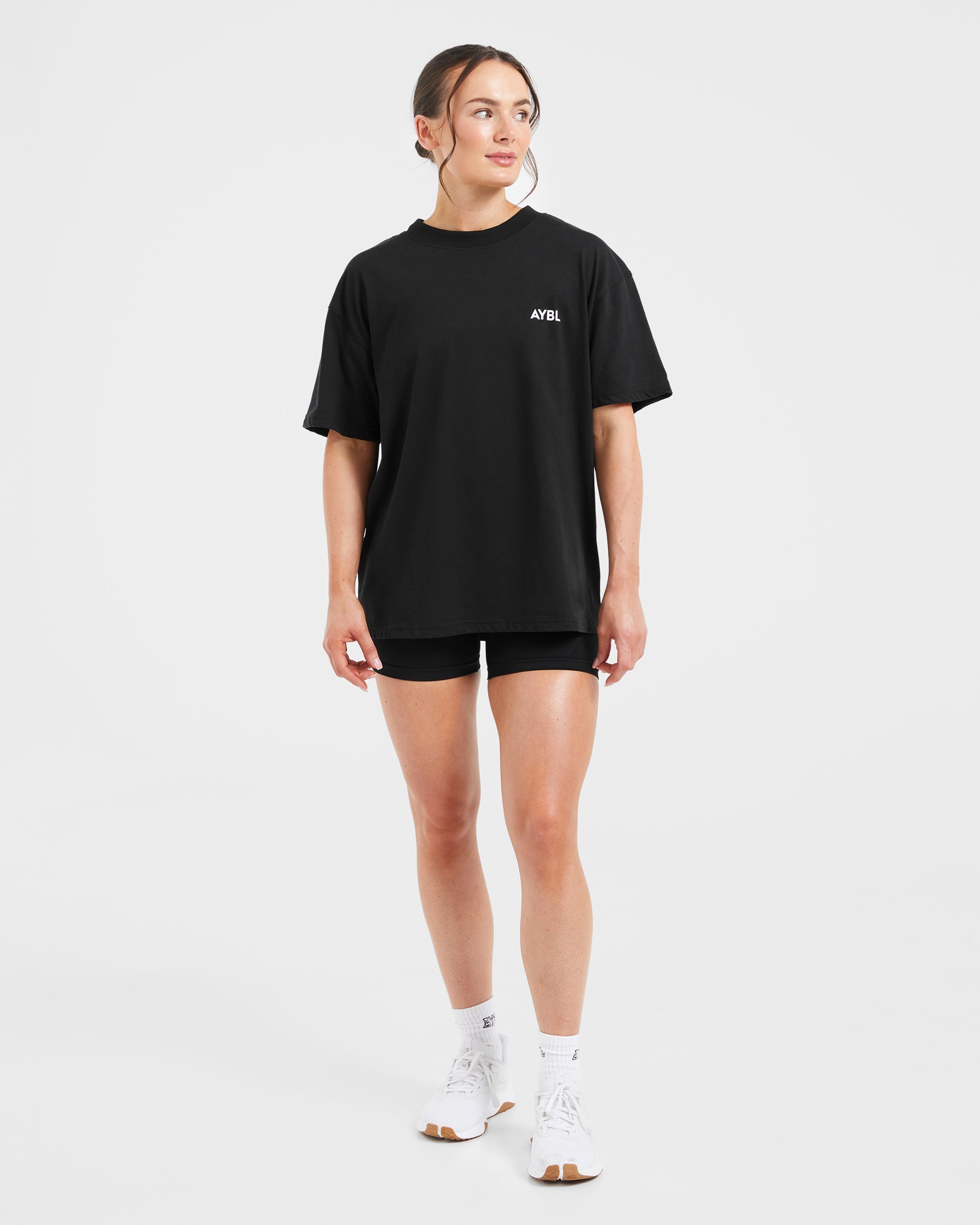 AYBL Club Oversized T Shirt - Black