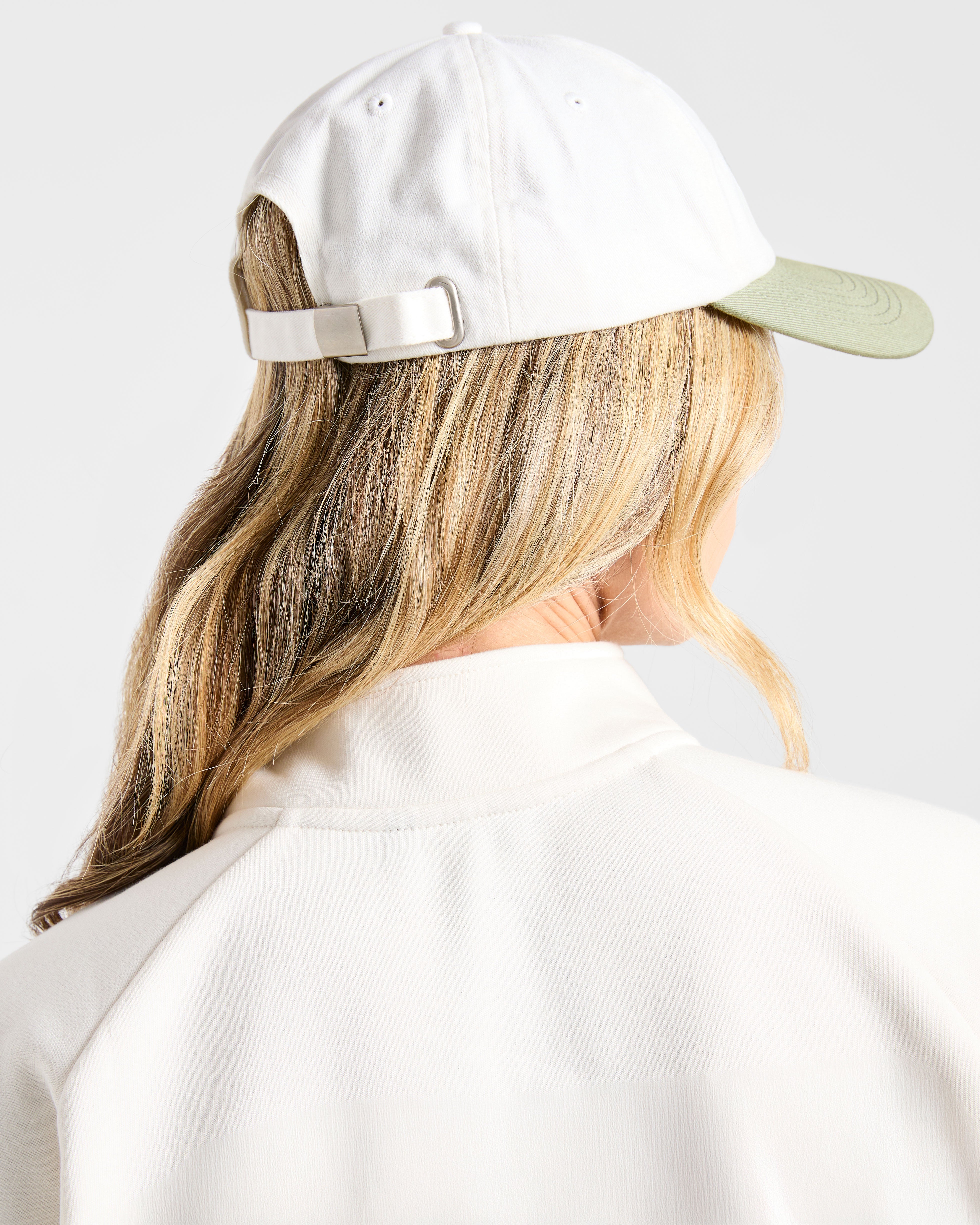 Sports Collective Cap - Off White/Green