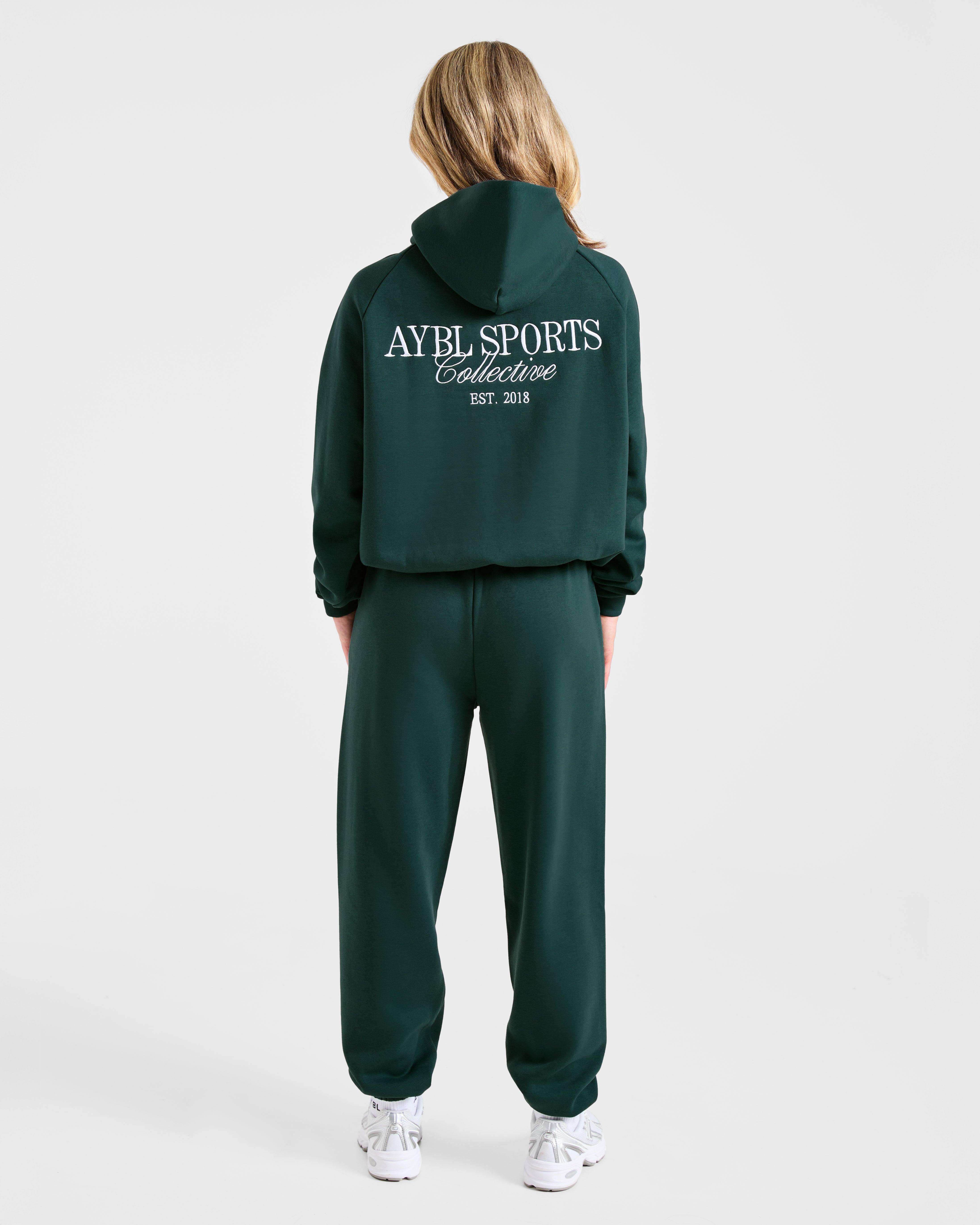 Sports Collective Oversized Joggers - Deep Forest